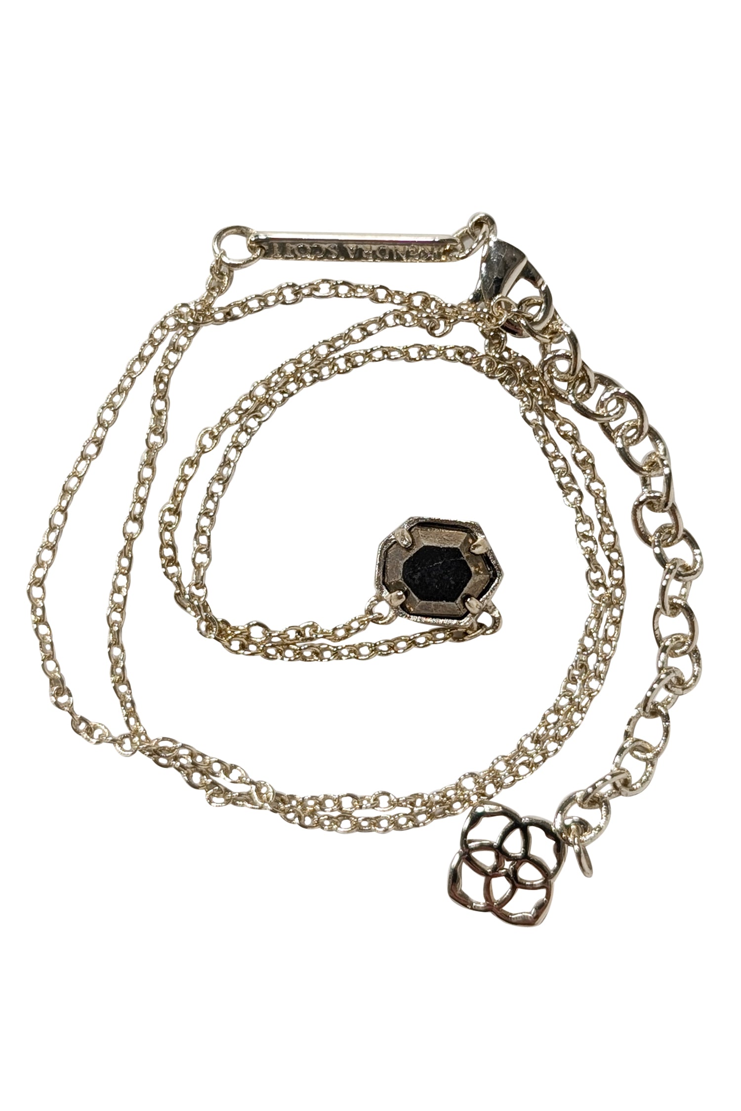 Kendra Scott - Stunning Gold Chain Dainty Necklace with Center Stone