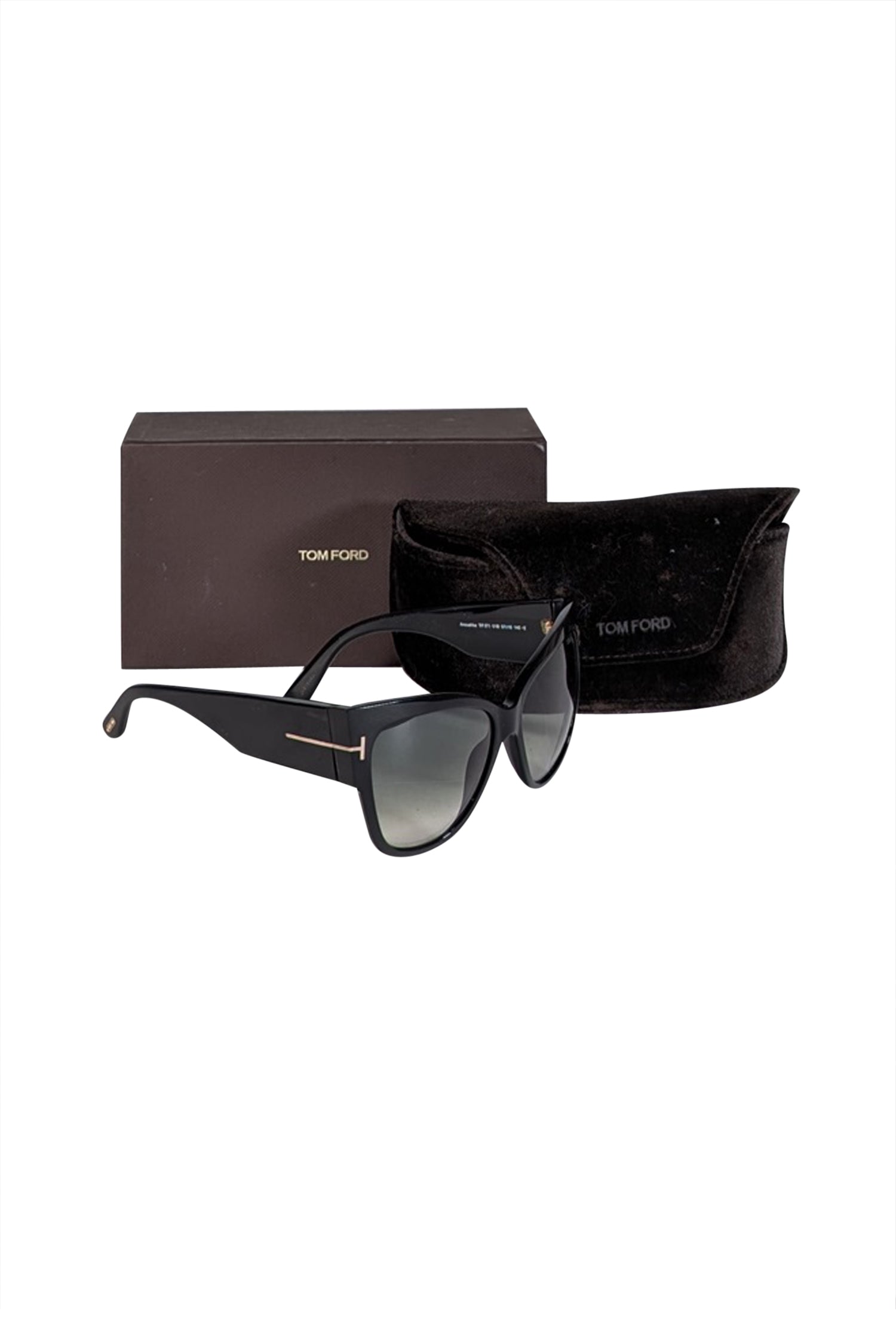 Tom Ford's Stunning Black Oversized Sunglasses