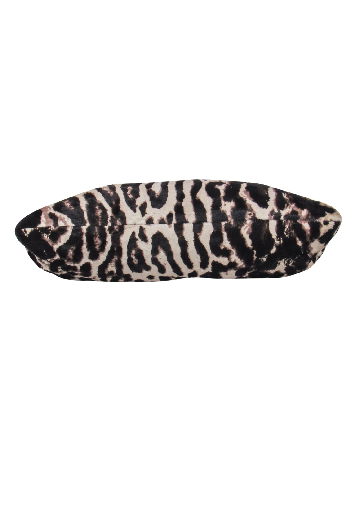 Jimmy Choo - Stunning Beige & Dark Brown Leopard Print Calf Hair Clutch