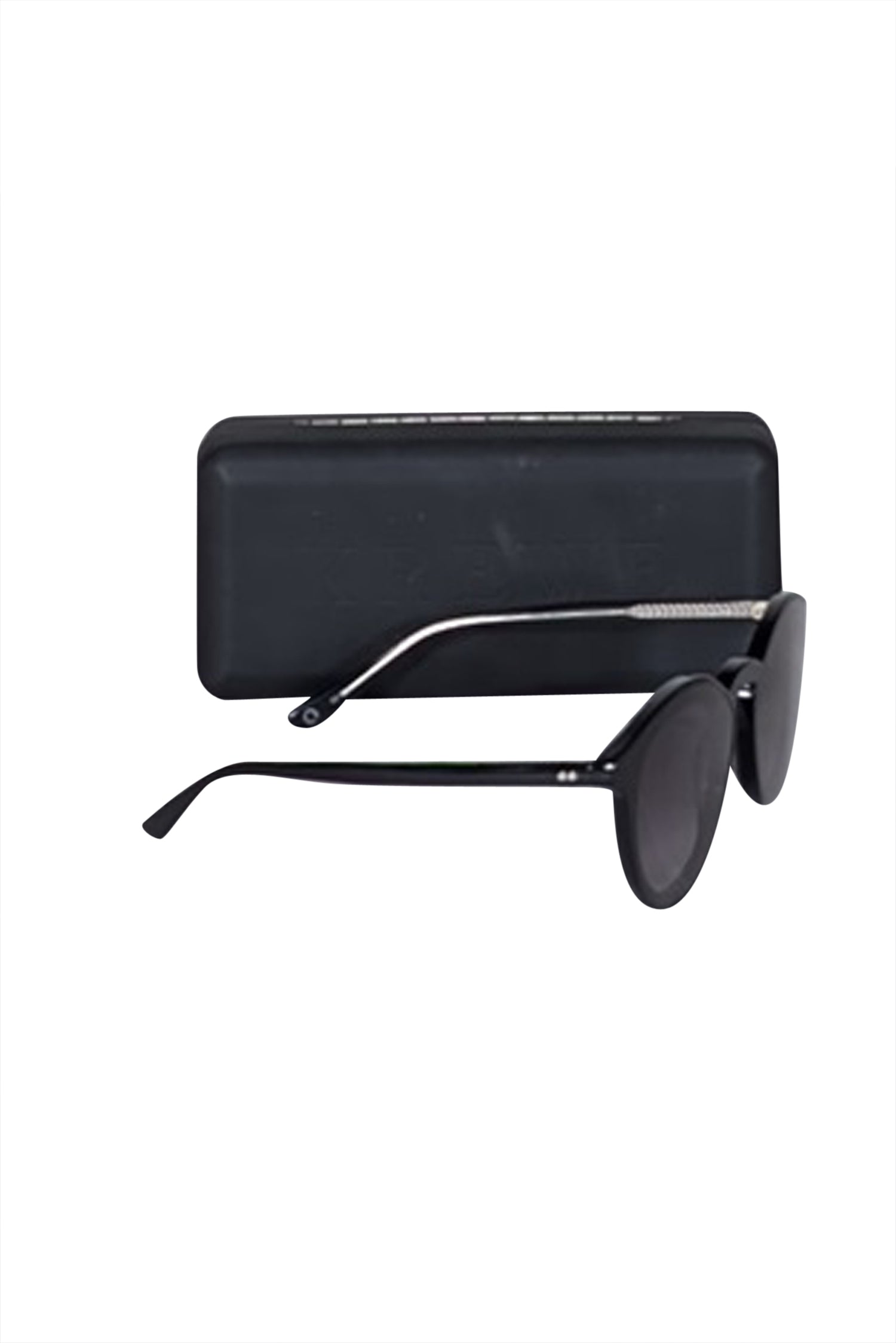 Krewe - Stylish Black Rounded Collins Sunglasses