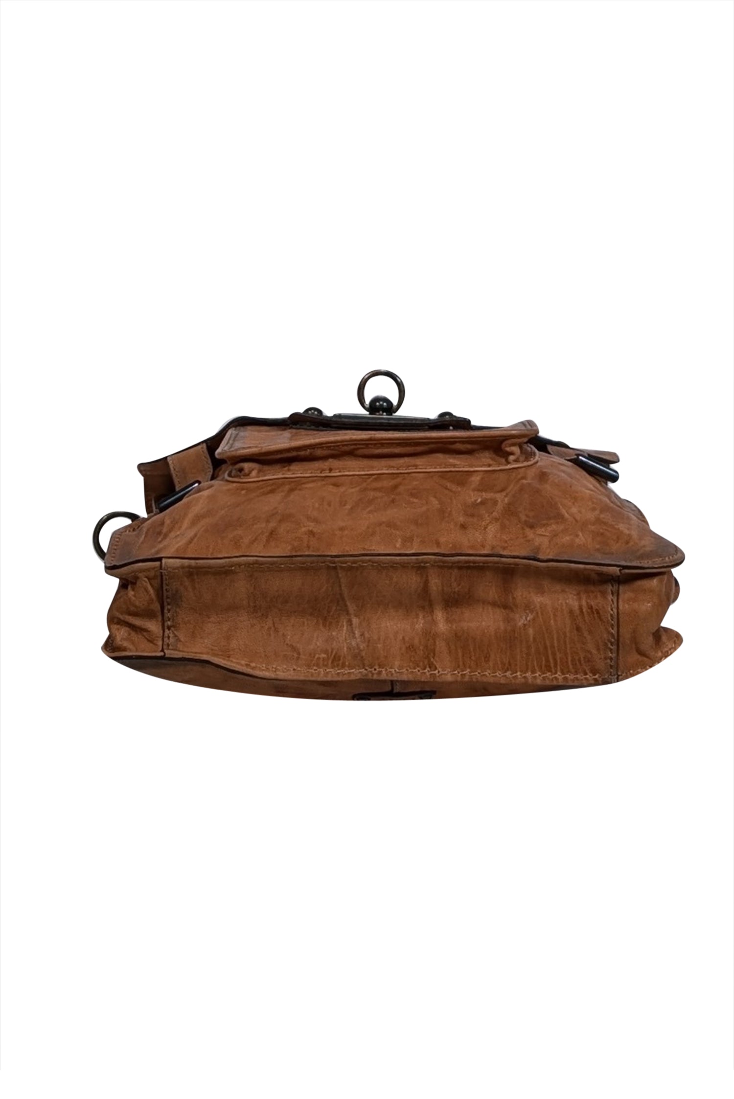 Frye's Stunning Tan Leather Large Crossbody Bag