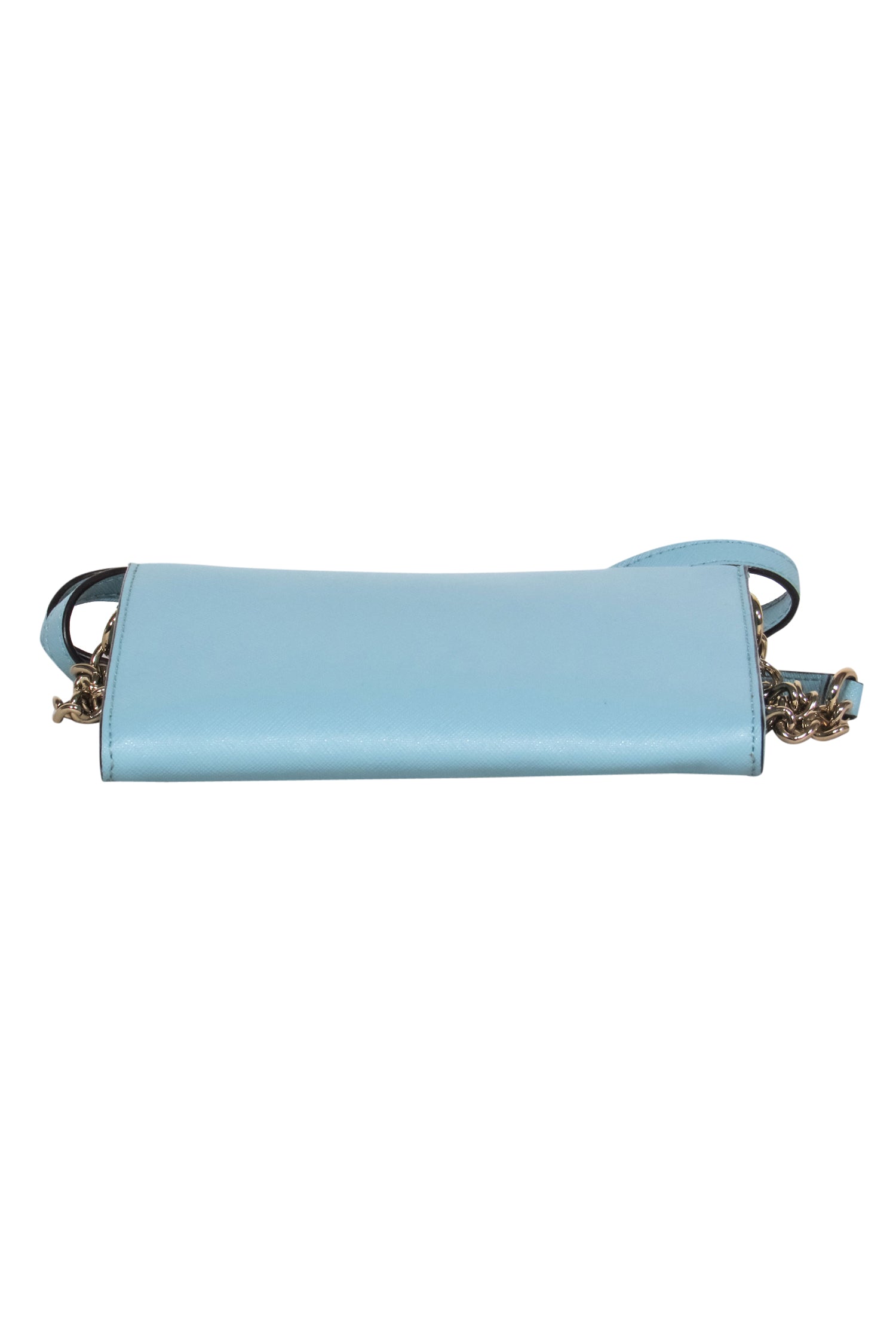 Kate Spade - Stunning Baby Blue Textured Mini Envelope Crossbody Bag