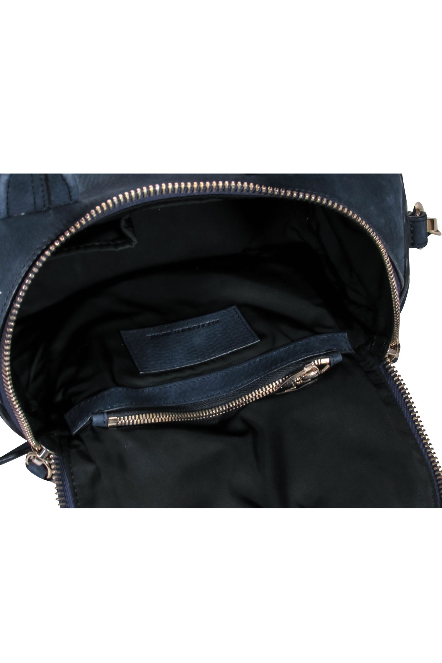 Alexander Wang Navy Nubuck Rockie Crossbody Handbag - Stylish & Trendy