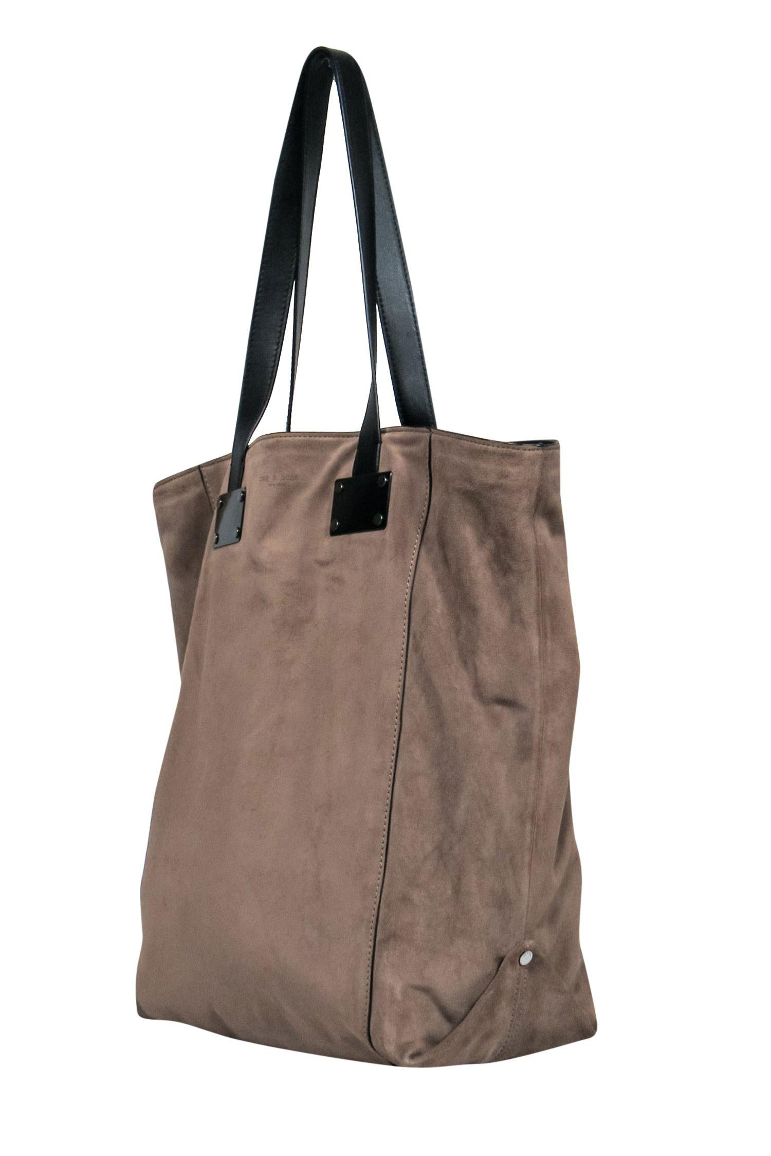 Rag & Bone Light Brown Suede Tote: The Ultimate Bohemian Accessory