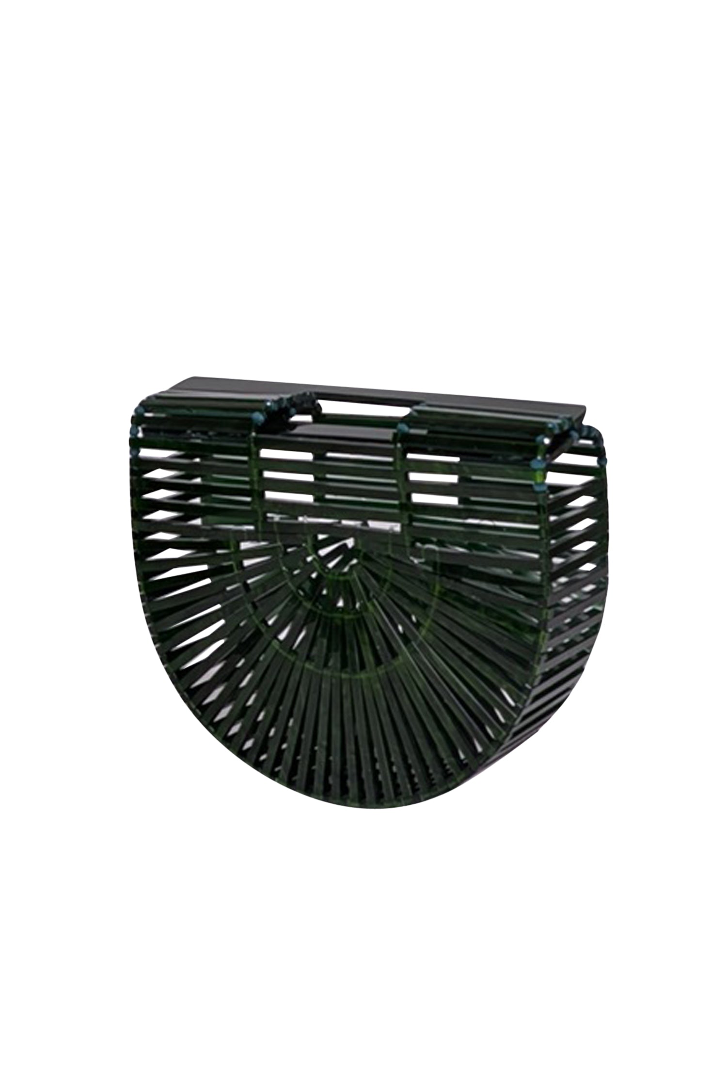 Cult Gaia's Stunning Green Marbled Acrylic Ark Mini Bag