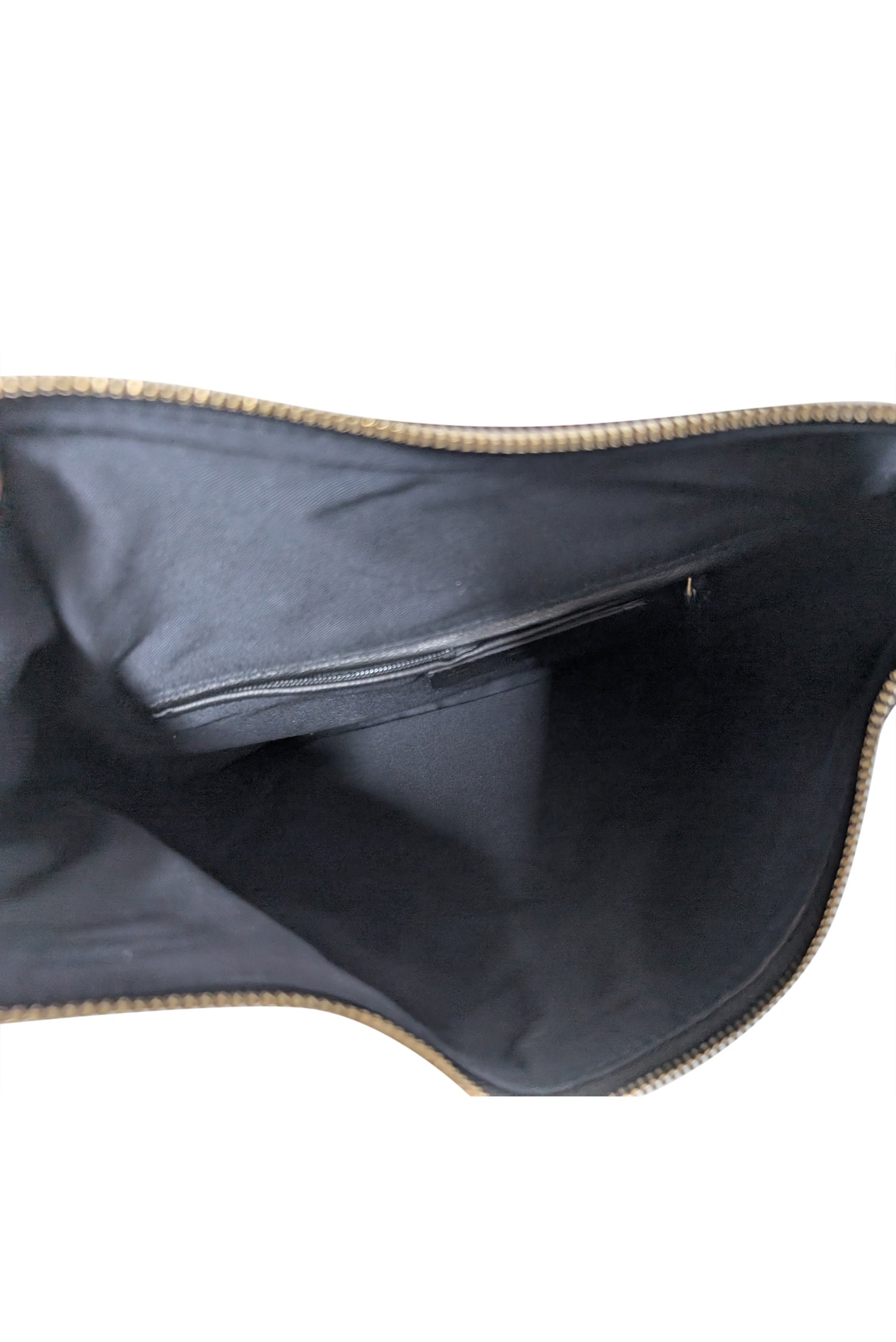 Alexander McQueen - Stunning Black Satin Manta Clutch with Red, Blue & Green Floral Print