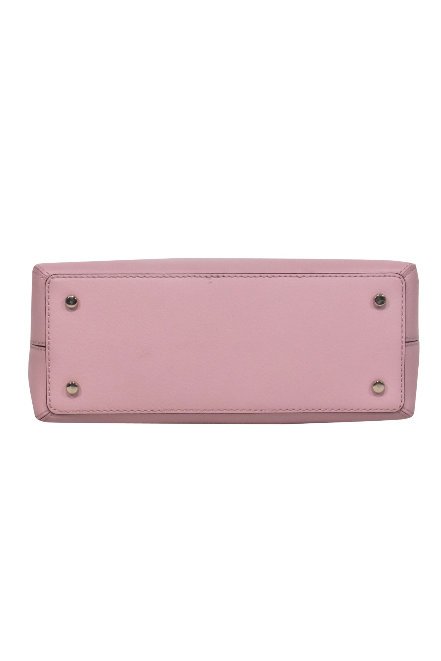 Kate Spade - Adorable Light Pink Pebbled Leather Convertible Satchel with a Charming Bow