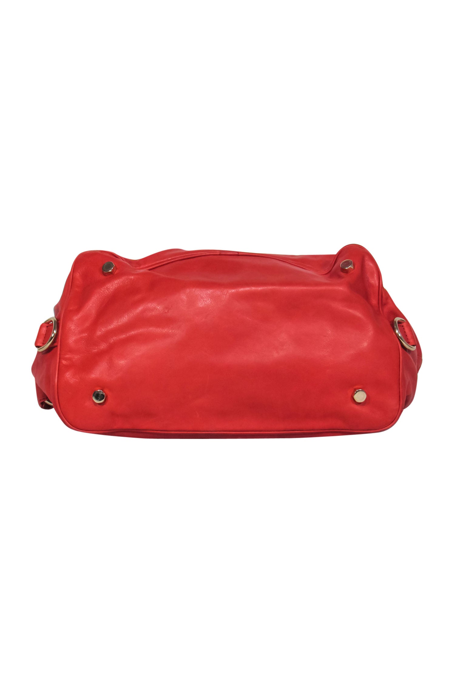 Rebecca Minkoff - Stunning Coral Red Slouchy Satchel with Fringe Zippers