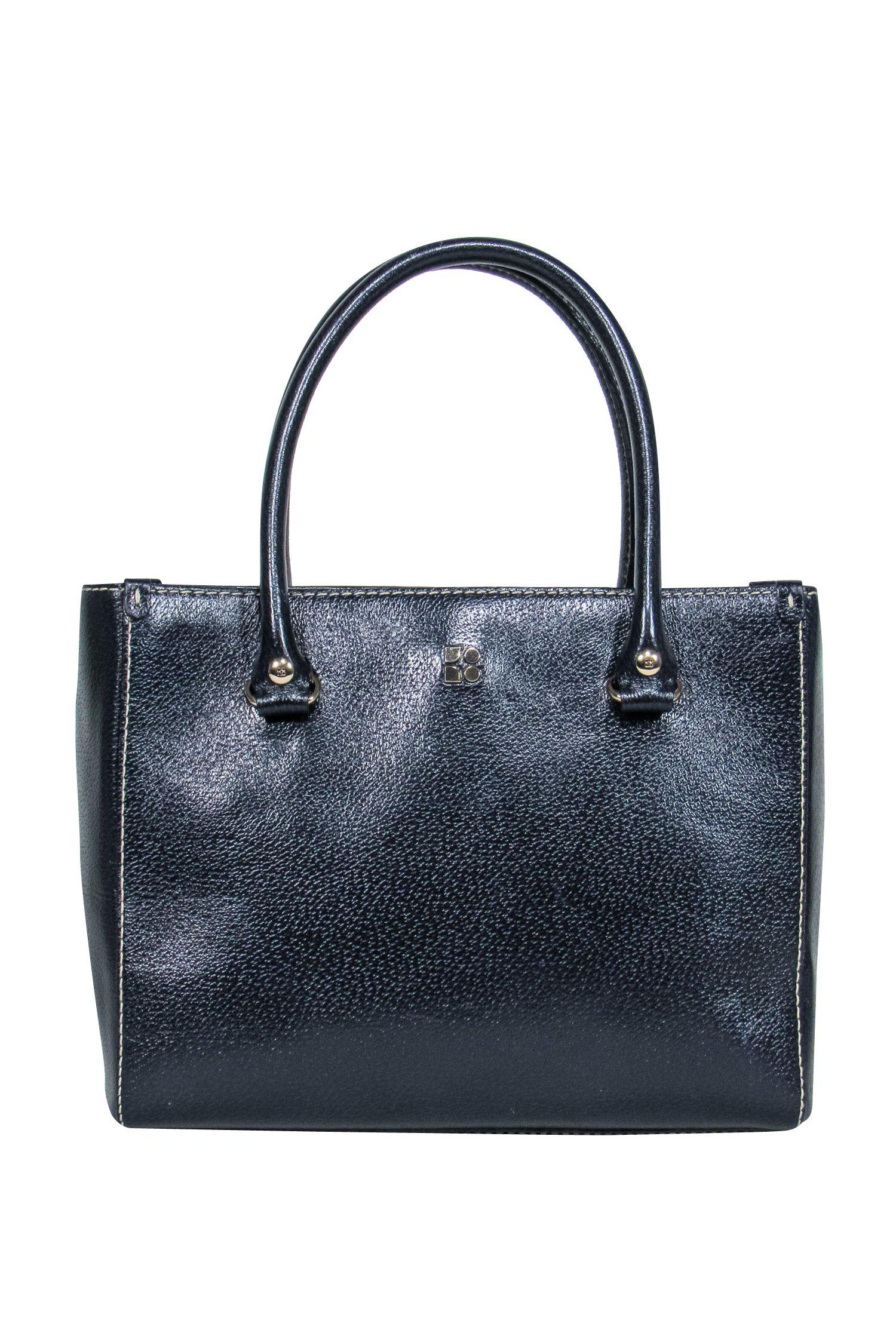 Kate Spade Navy Pebbled Leather Tote - The Ultimate Summer Accessory