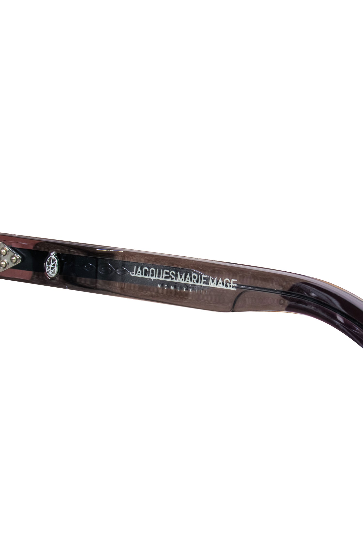 Jacques Marie Mage - Stunning Transparent Blue Square Sunglasses