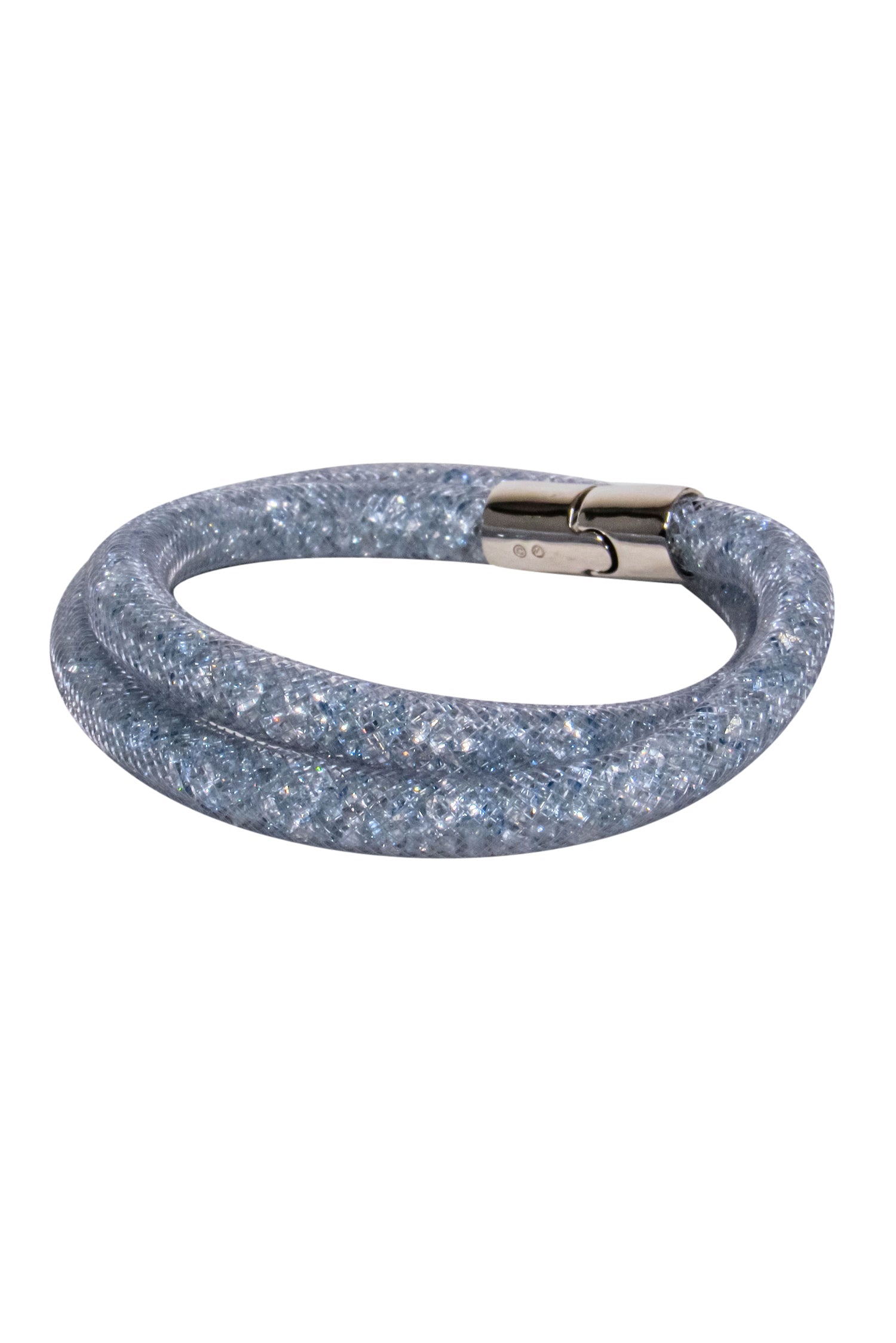 Swarovski Grey 'Stardust' Double Wrap Bracelet - A Sparkling Delight