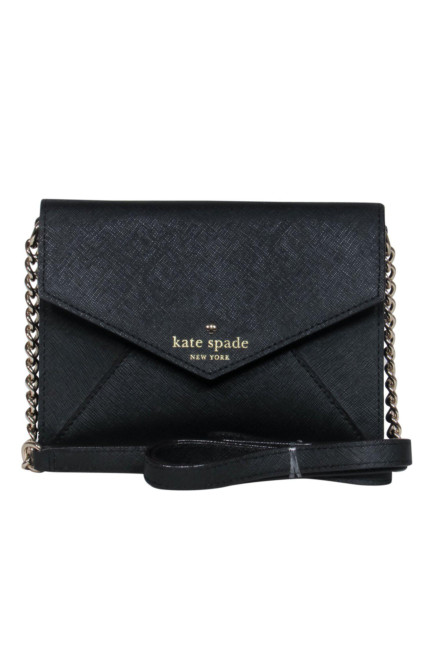 Kate Spade - Stunning Small Black Leather Crossbody