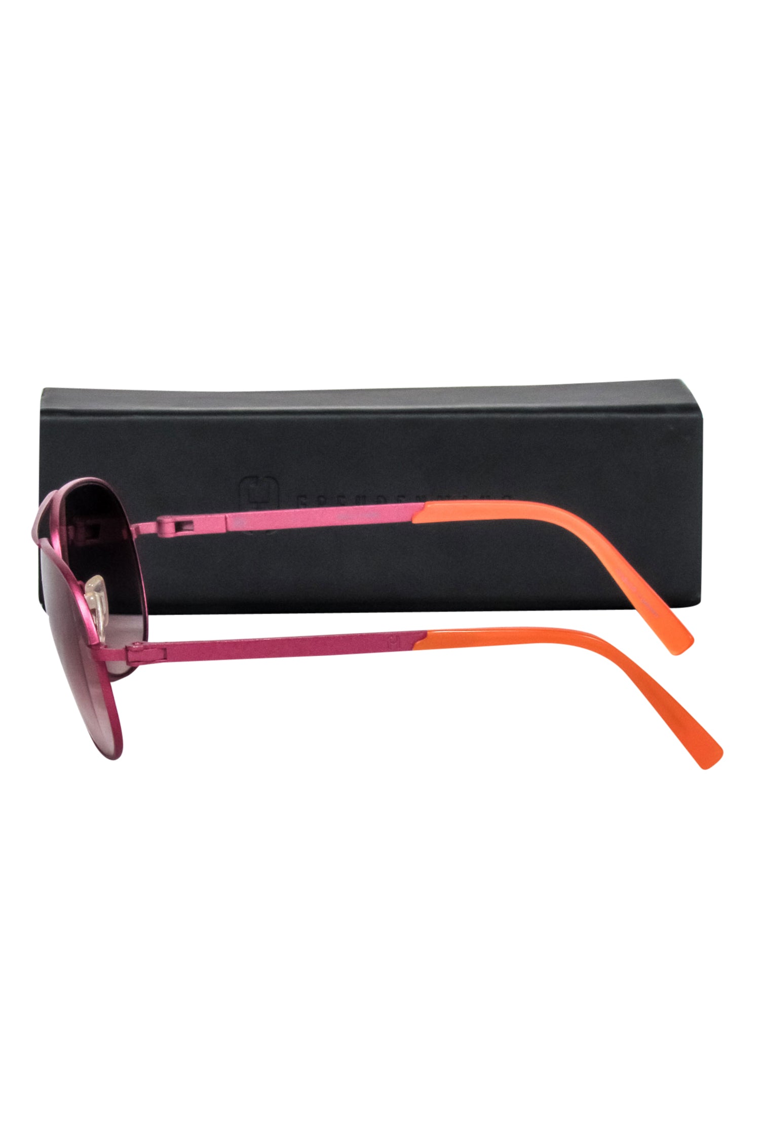 Fruedenhaus Pink & Orange Fashion Aviator Sunglasses