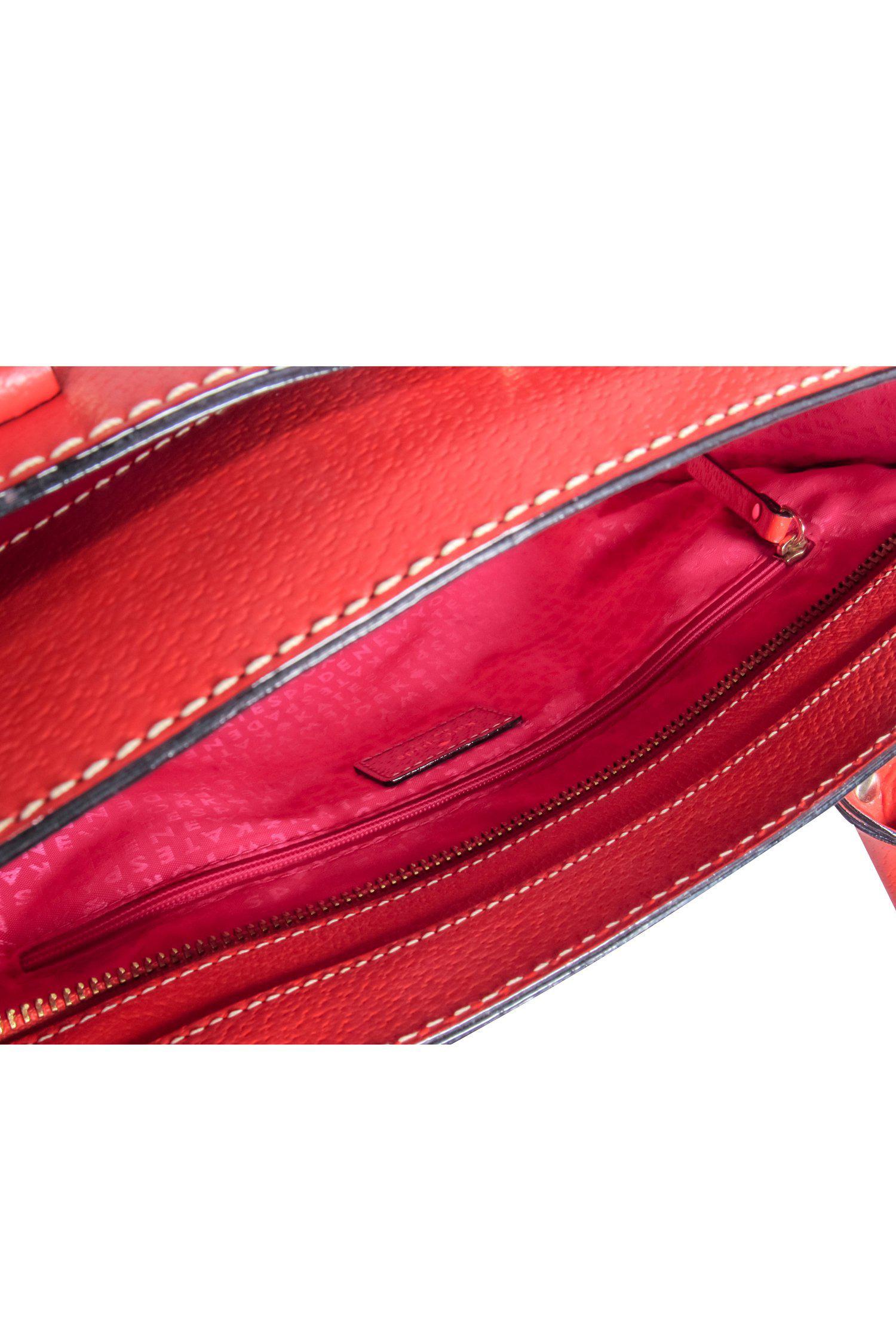 Kate Spade Red Convertible Structured Satchel: A Ravishing Leather Beauty