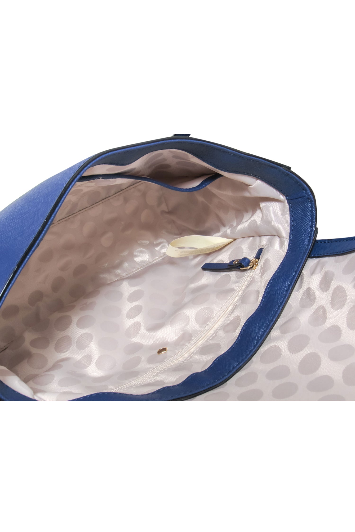 Kate Spade - Stunning Blue Textured Leather Flap Shoulder Bag
