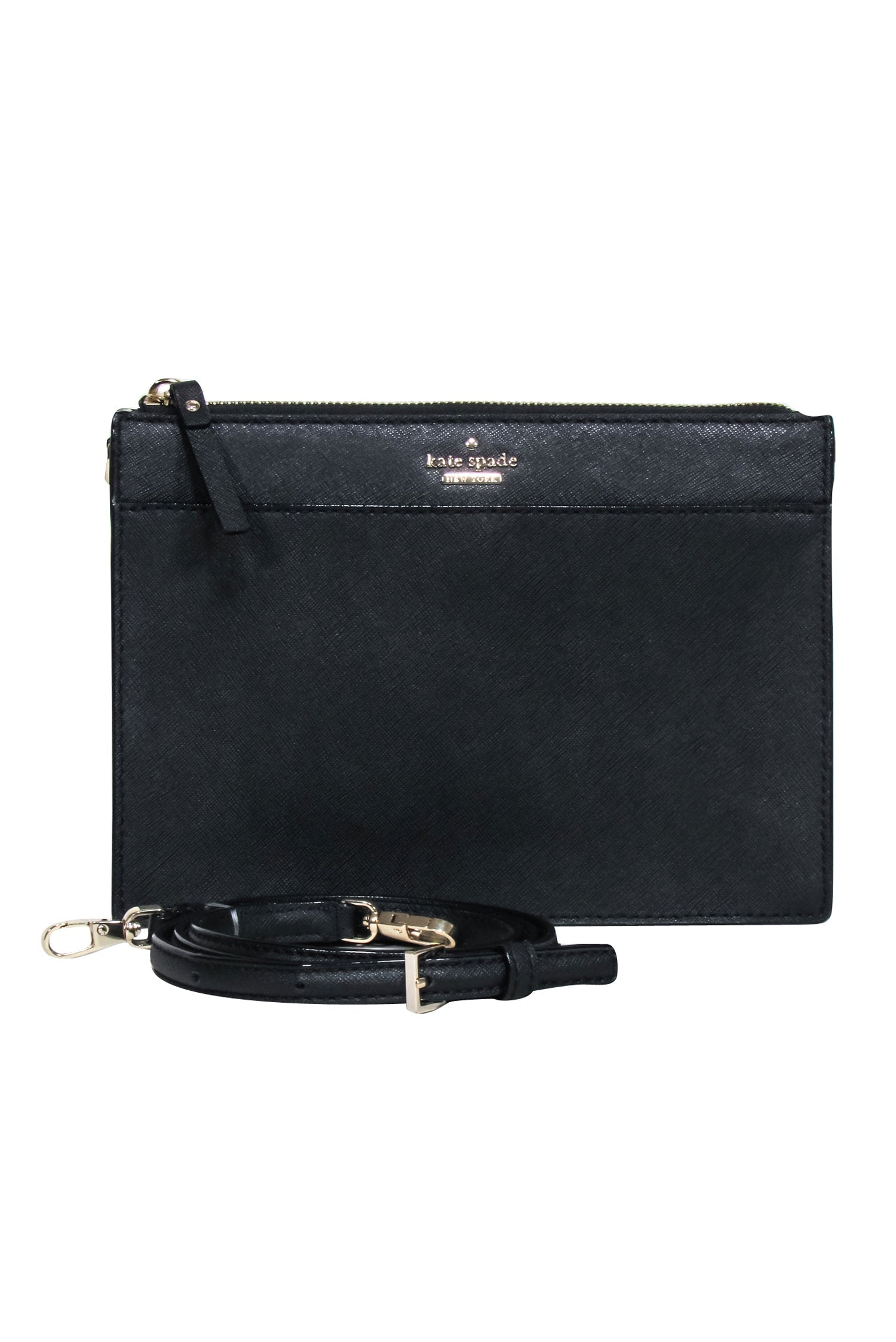 Kate Spade Black Saffiano Leather Rectangular Crossbody Bag: A Style Essential