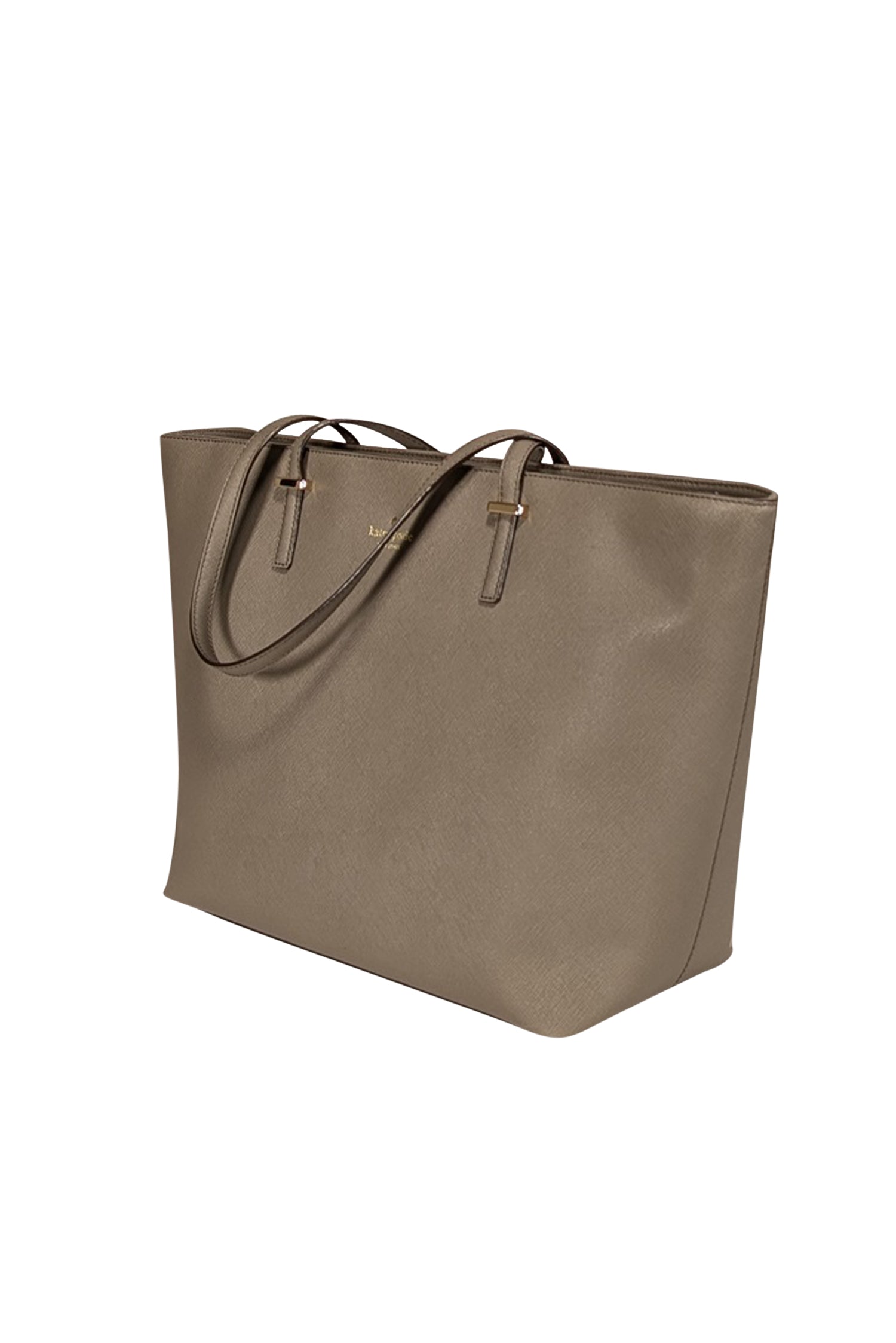 Kate Spade's Stunning Grey Saffiano Leather Tote Bag