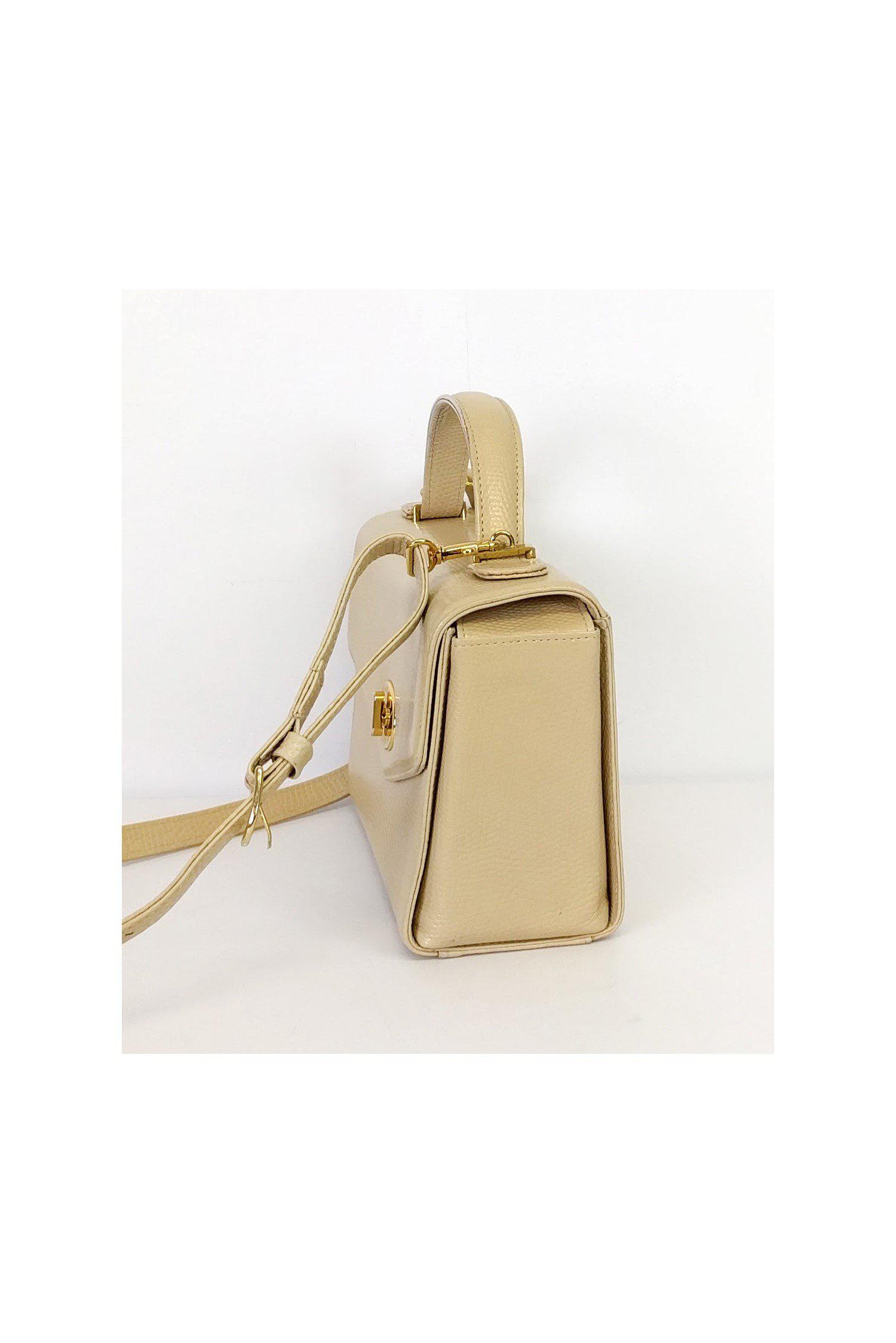 Emanuel Ungaro - Stunning Cream Structured Handbag