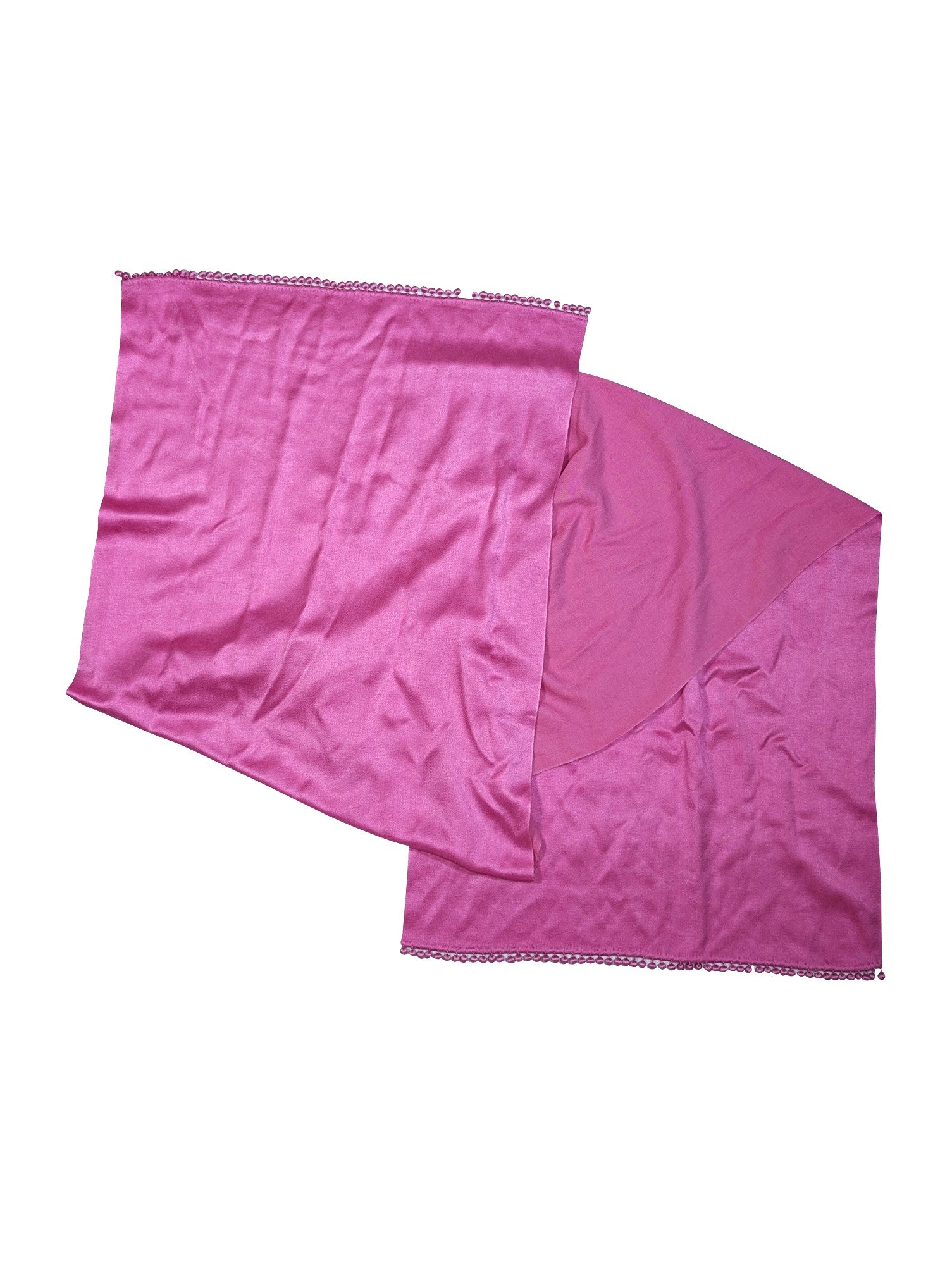 Bajra Pink Luxury Cashmere & Silk Blend Scarf - A Spring Must-Have