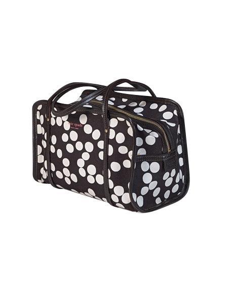 Kate Spade - Irresistible Brown & White Polka Dot Print Shoulder Bag