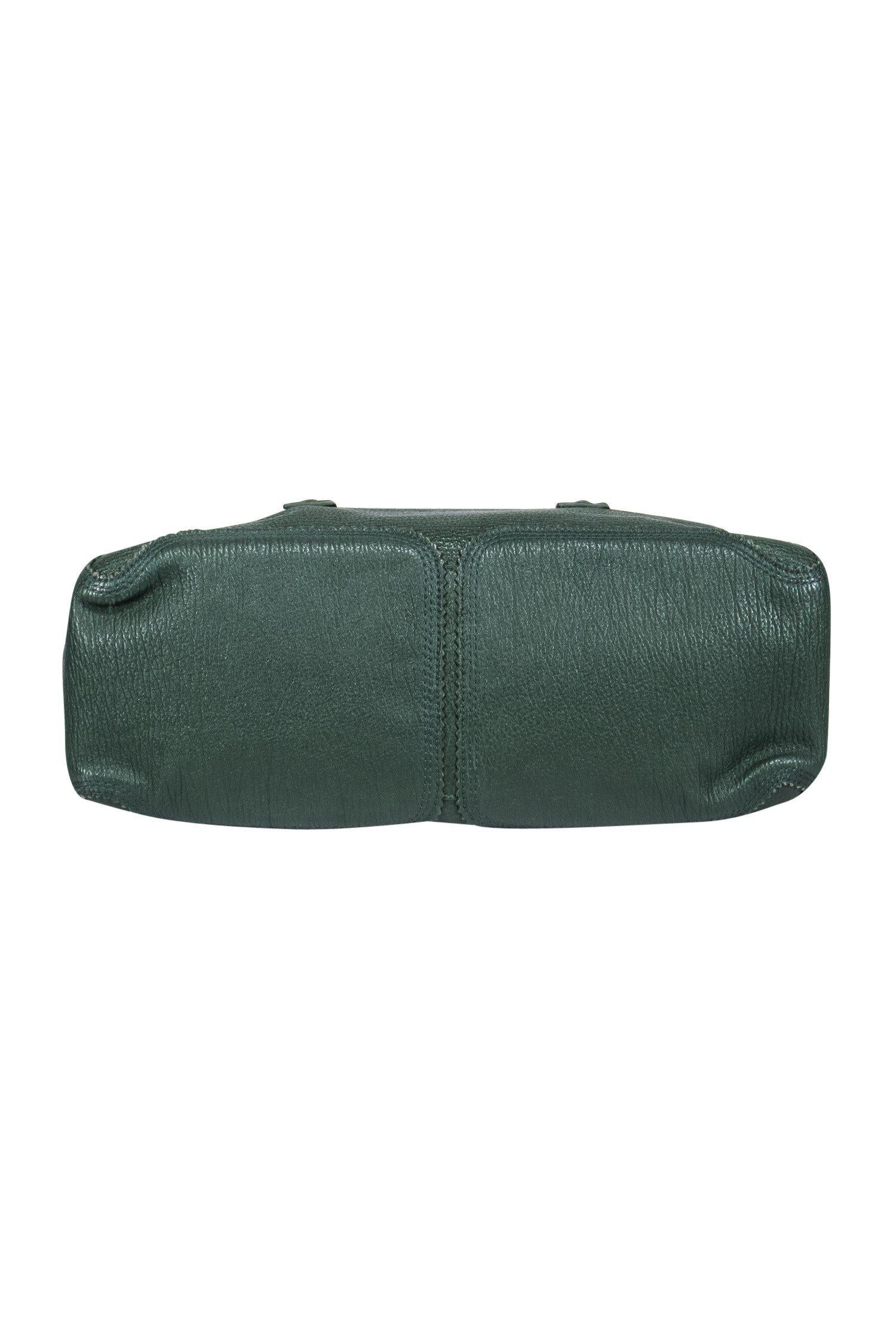 3.1 Phillip Lim - Gorgeous Green Textured Large Leather Satchel