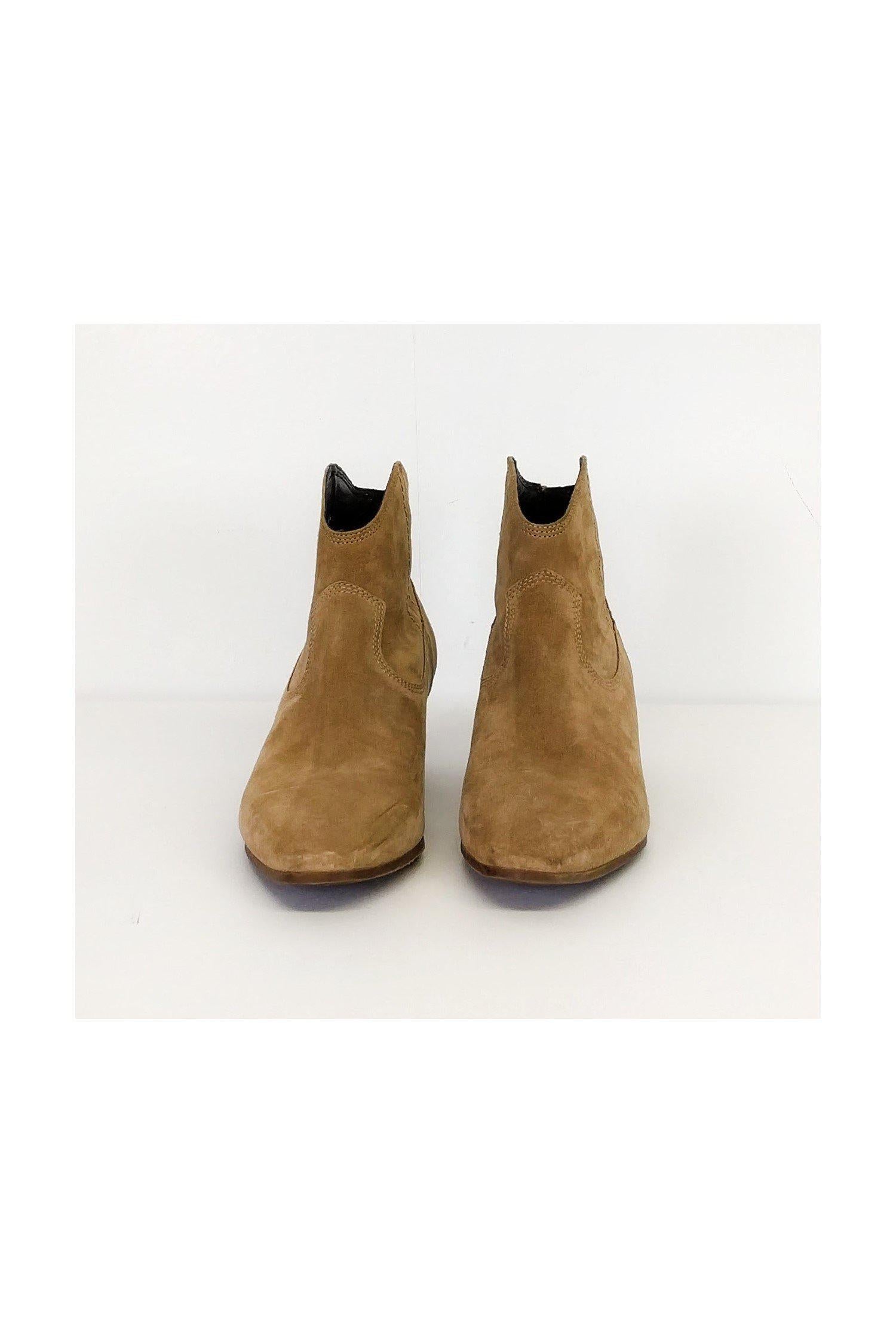 L.K. Bennett Tan Suede Booties - Size 8: A Fashion Must-Have!
