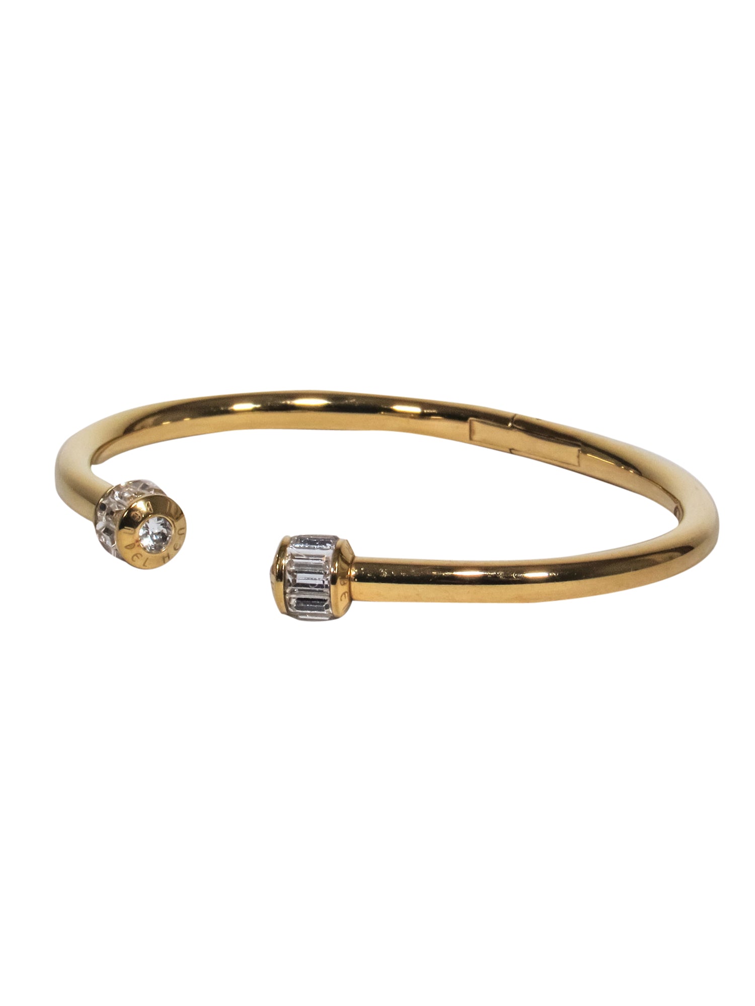 Henri Bendel - Sparkling Gold Rhinestone Cuff Bracelet