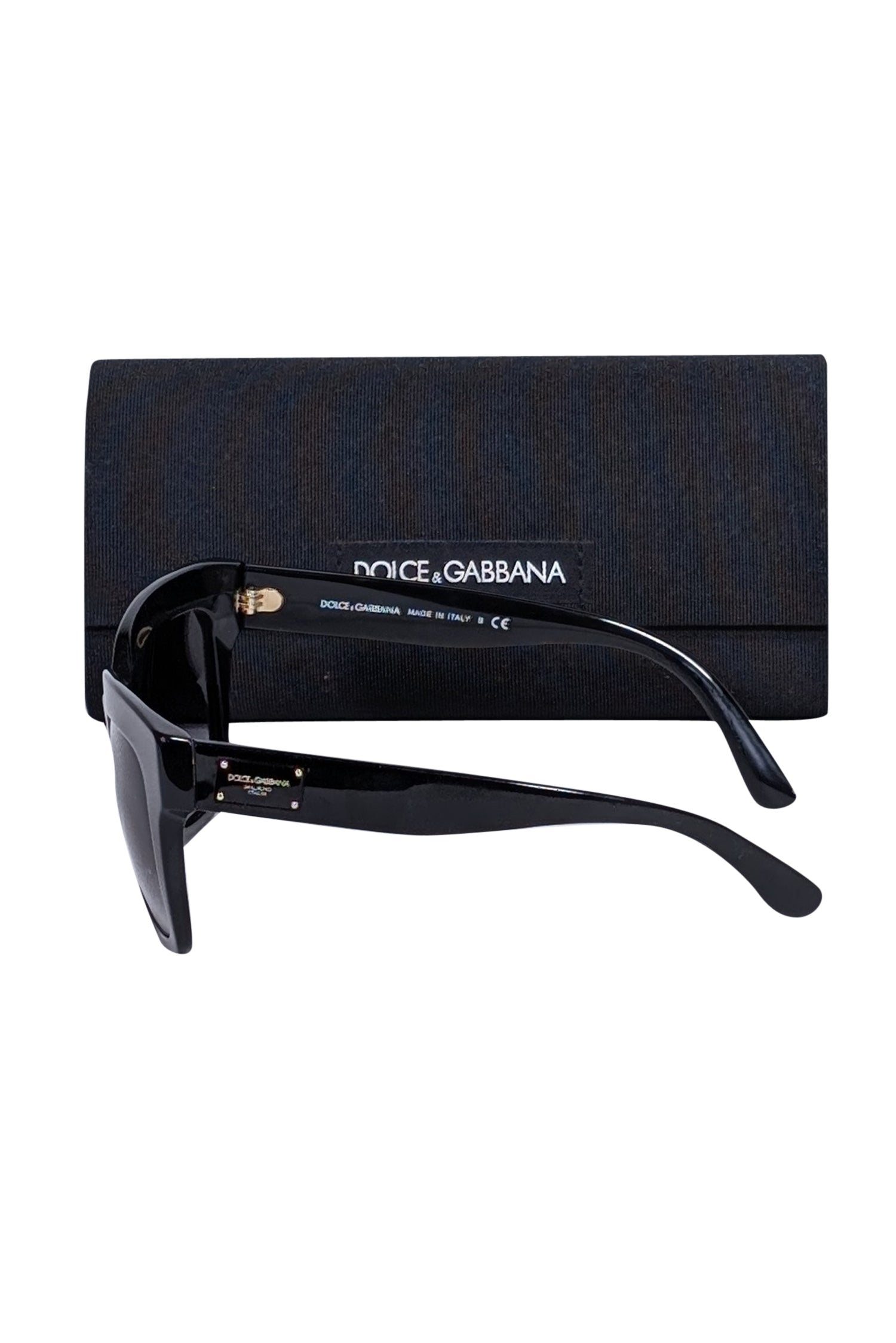 Dolce & Gabbana - Stunning Black Large Square Sunglasses