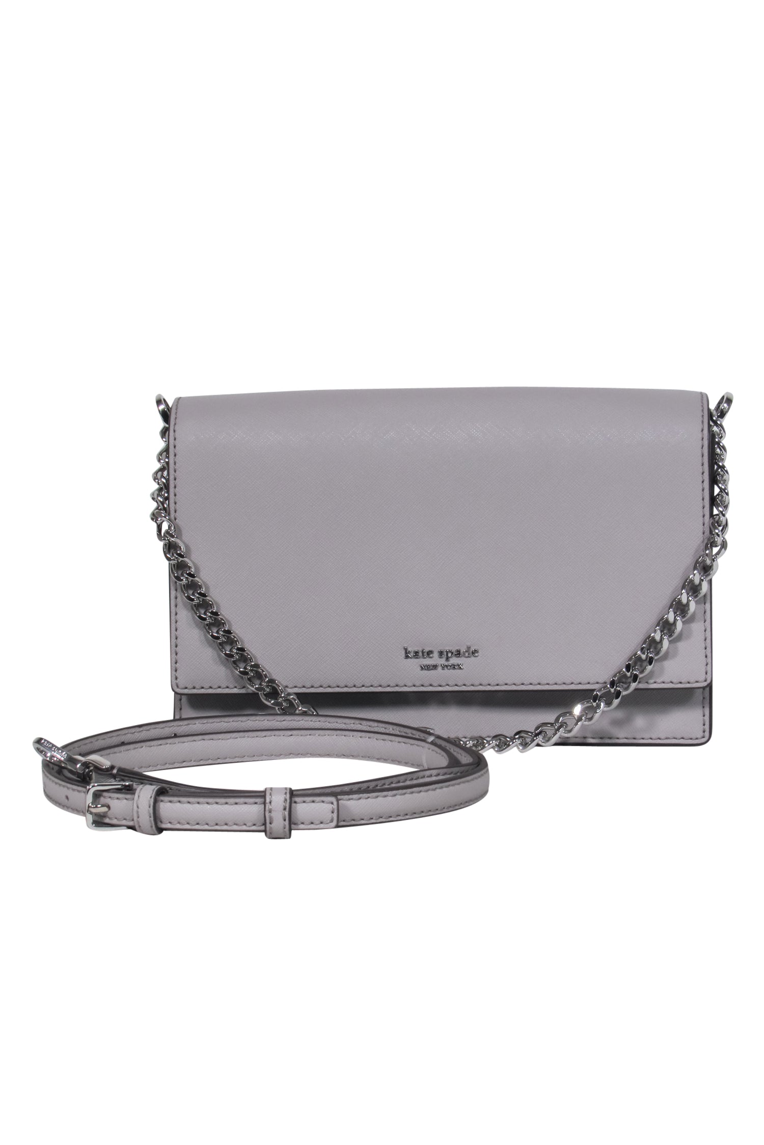 Kate Spade Light Gray Textured Leather Cameron: The Ultimate Convertible Crossbody
