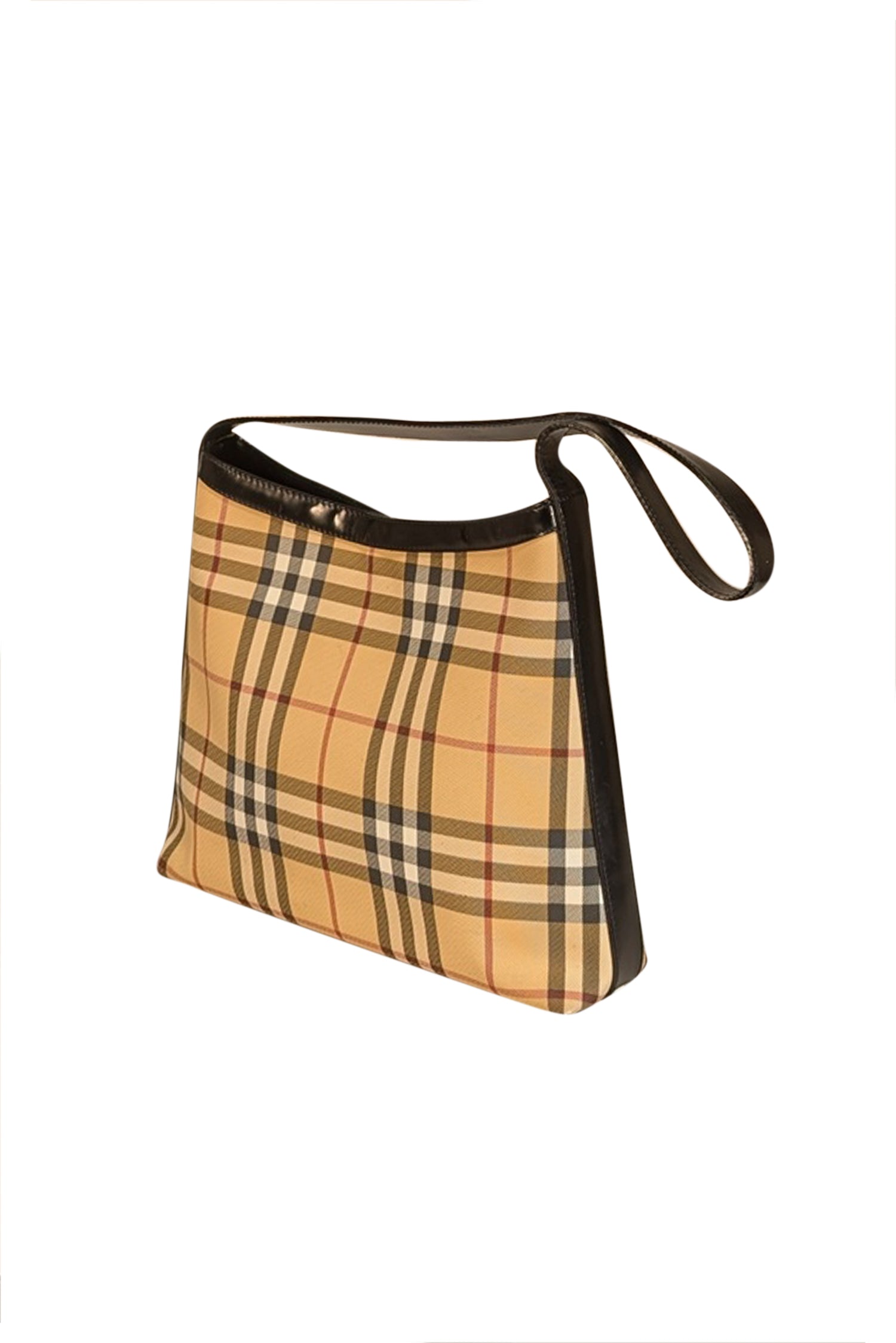 Burberry's Irresistible Beige Signature Plaid Shoulder Bag