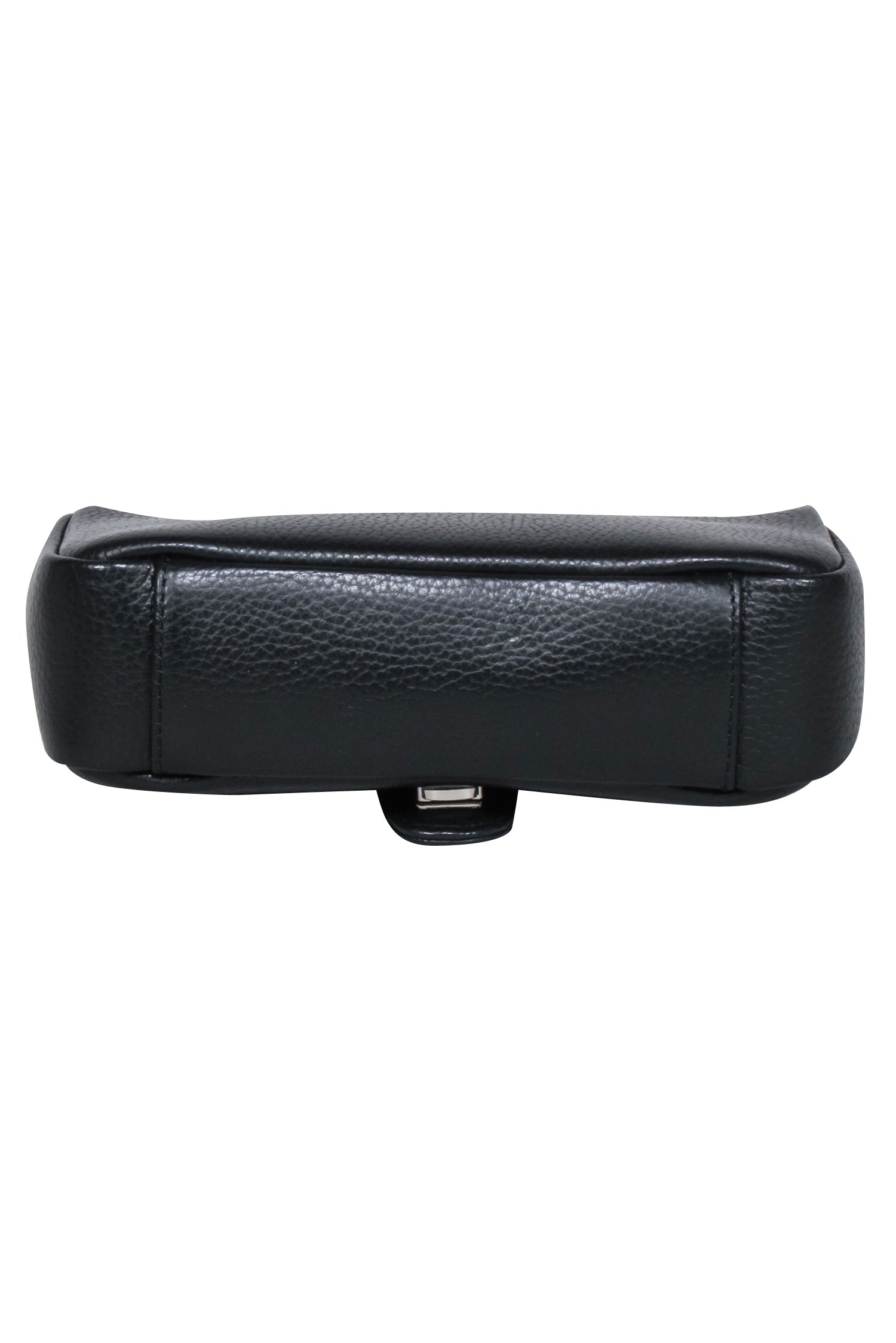 Valentino by Mario Valentino - Stunning Black Pebbed Leather Crossbody Bag