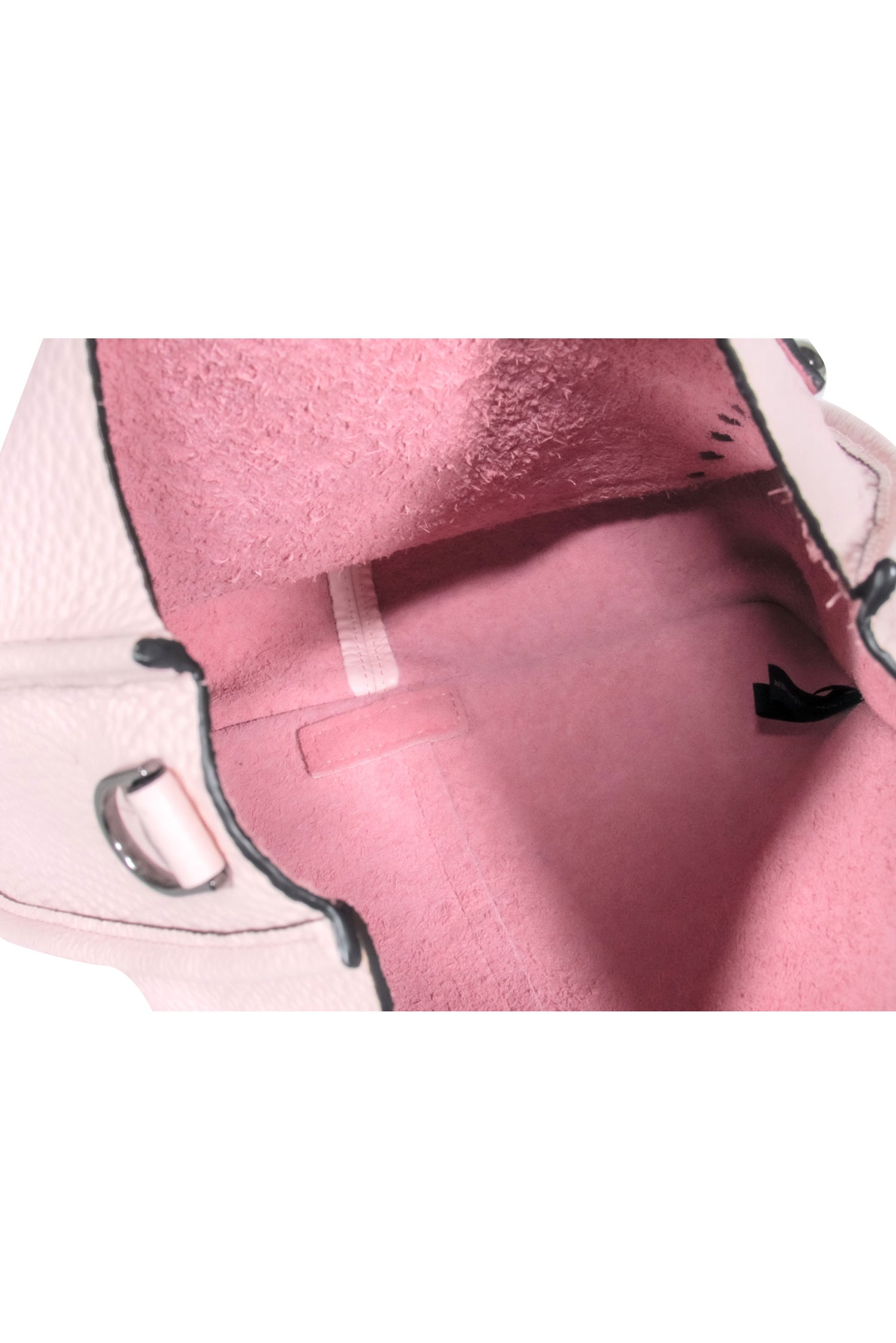 Rebecca Minkoff's Chic Pink Studded Pebbled Leather Shoulder Bag