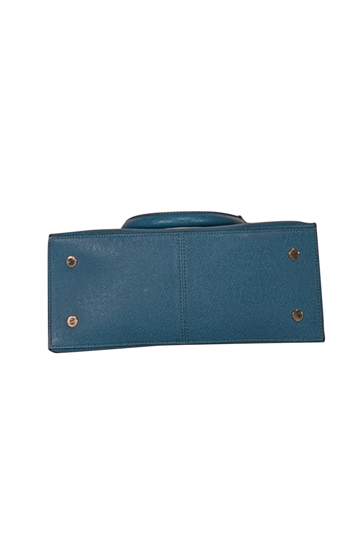 Cole Haan Turquoise Blue Saffiano Leather Satchel - A Fashion Statement!