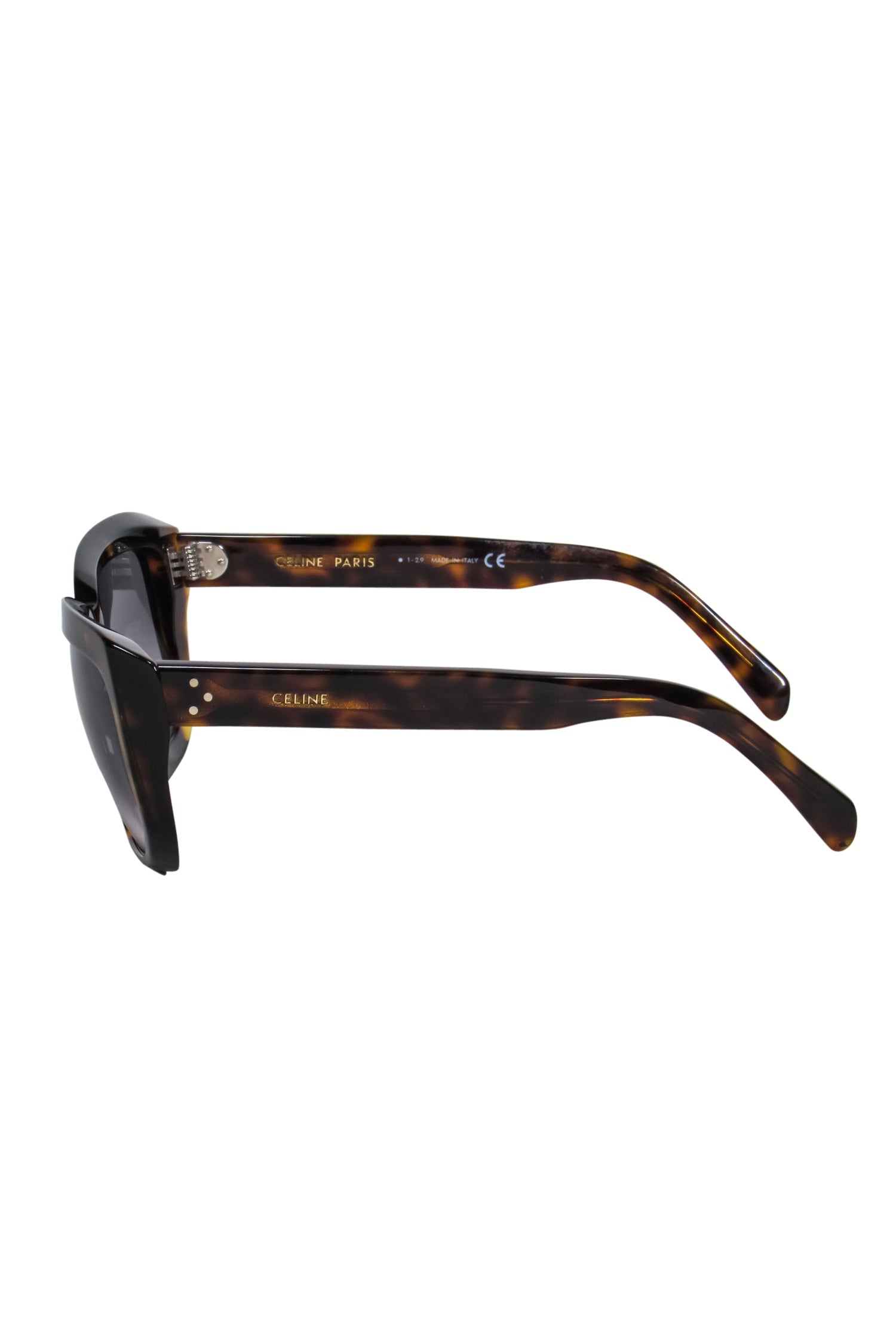 Celine Brown Tortoise Square Sunglasses: Effortlessly Stylish!