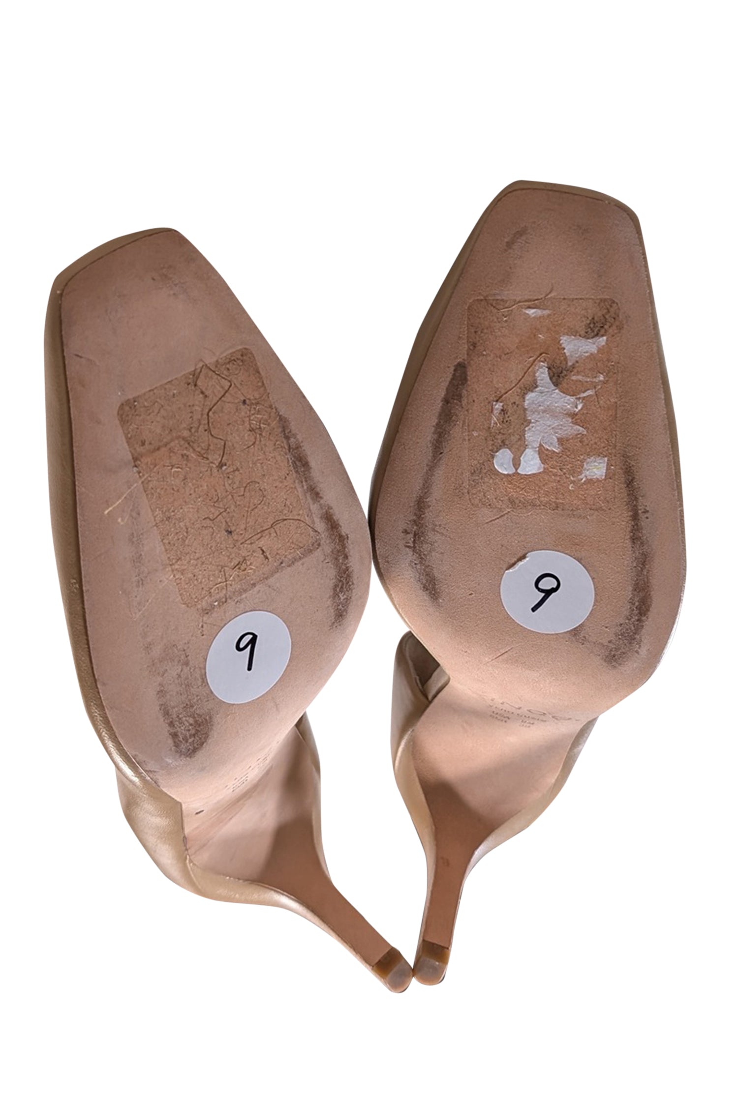 Vince Nude Leather Professional Pumps - Size 9
