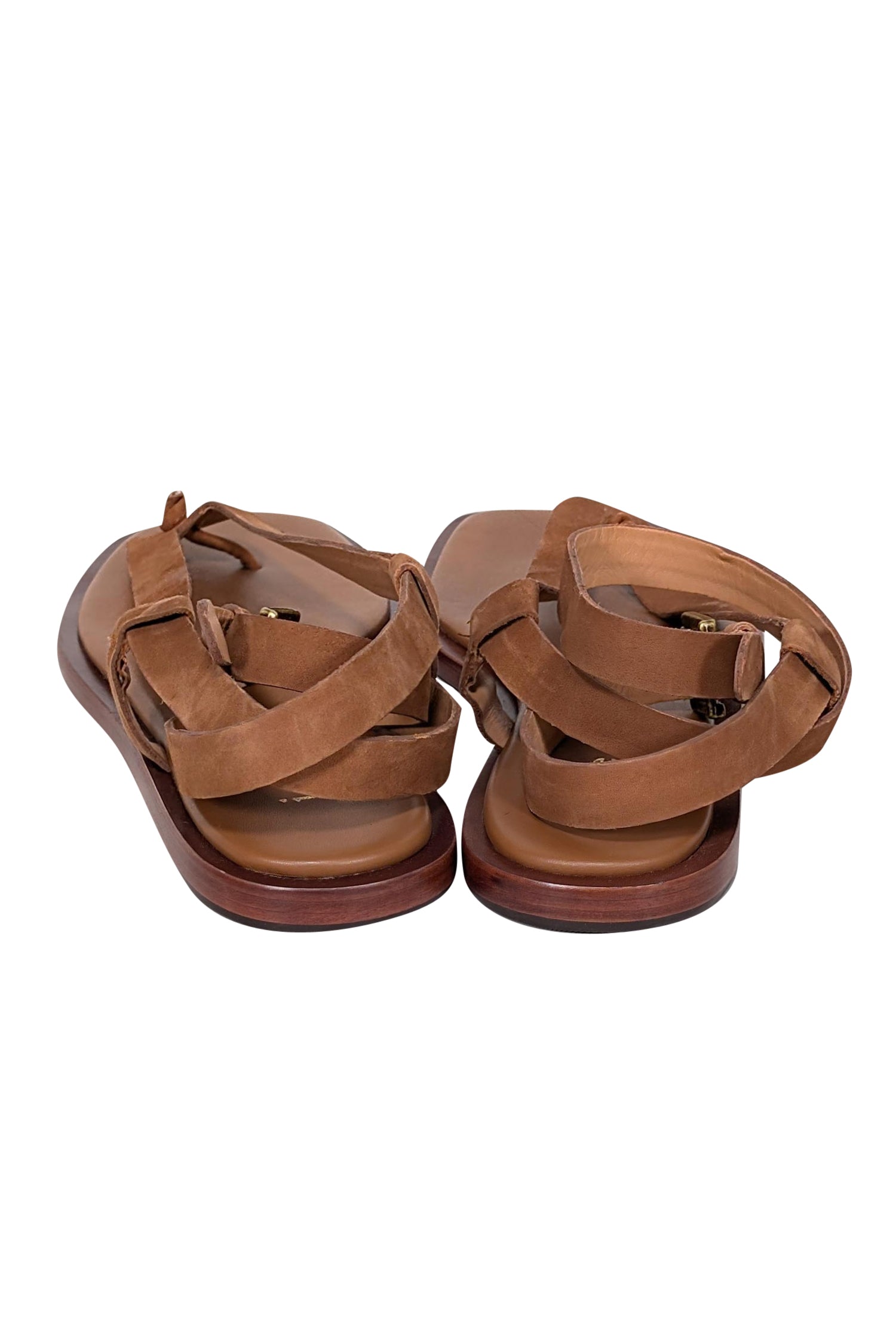 Joie Tan Leather Strappy Thong Sandals - Size 7 - Summer Must-Have!