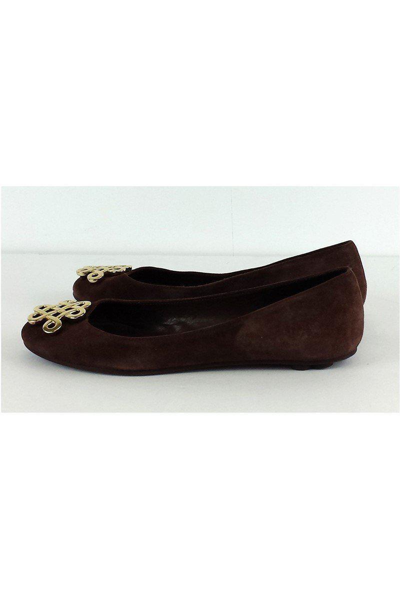 Diane von Furstenberg Brown Suede Flats - Size 6.5: Your Stylish Must-Have!