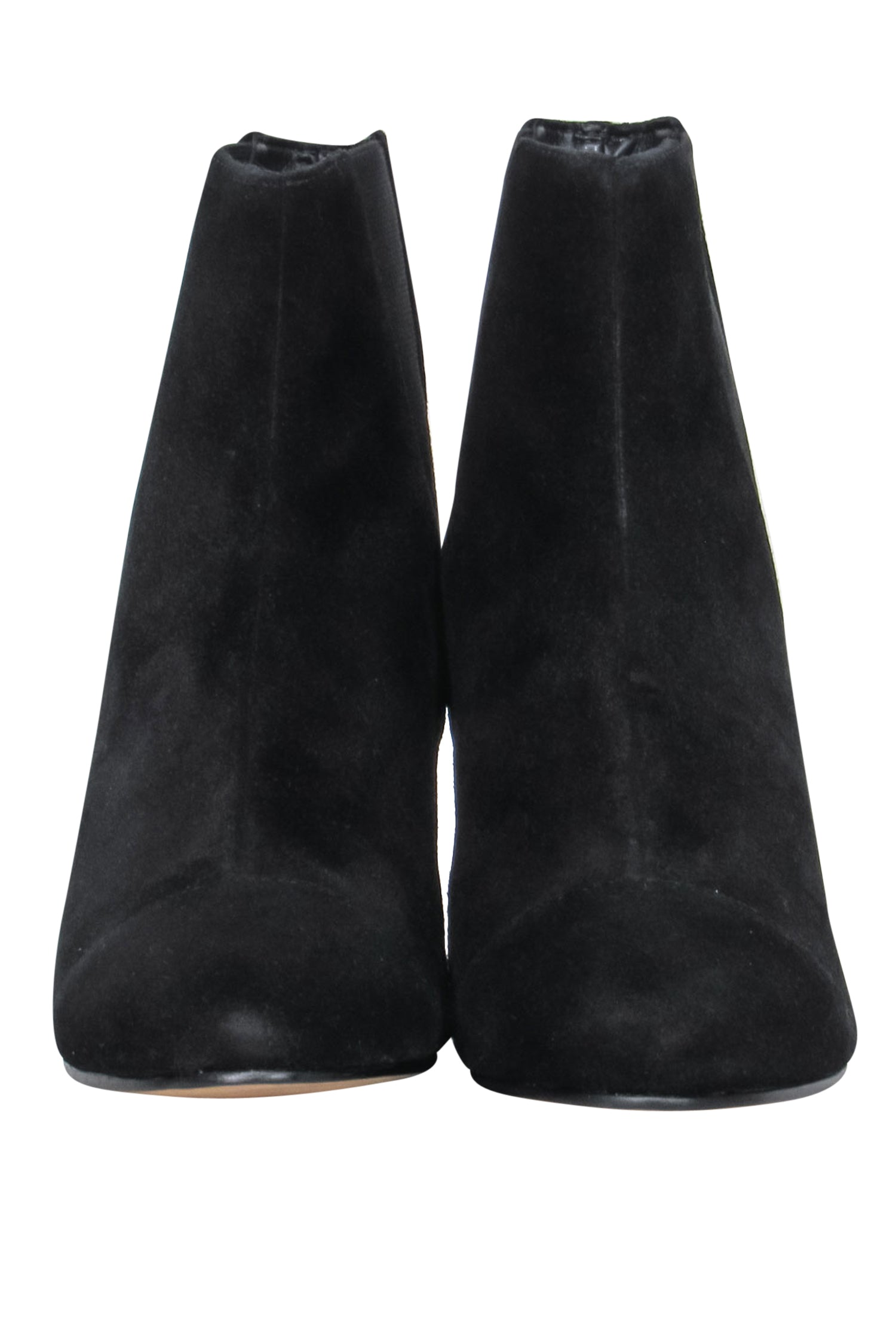 Rebecca Minkoff Black Suede Izette Ankle Booties - Size 6, Stylish Night-Out Essential