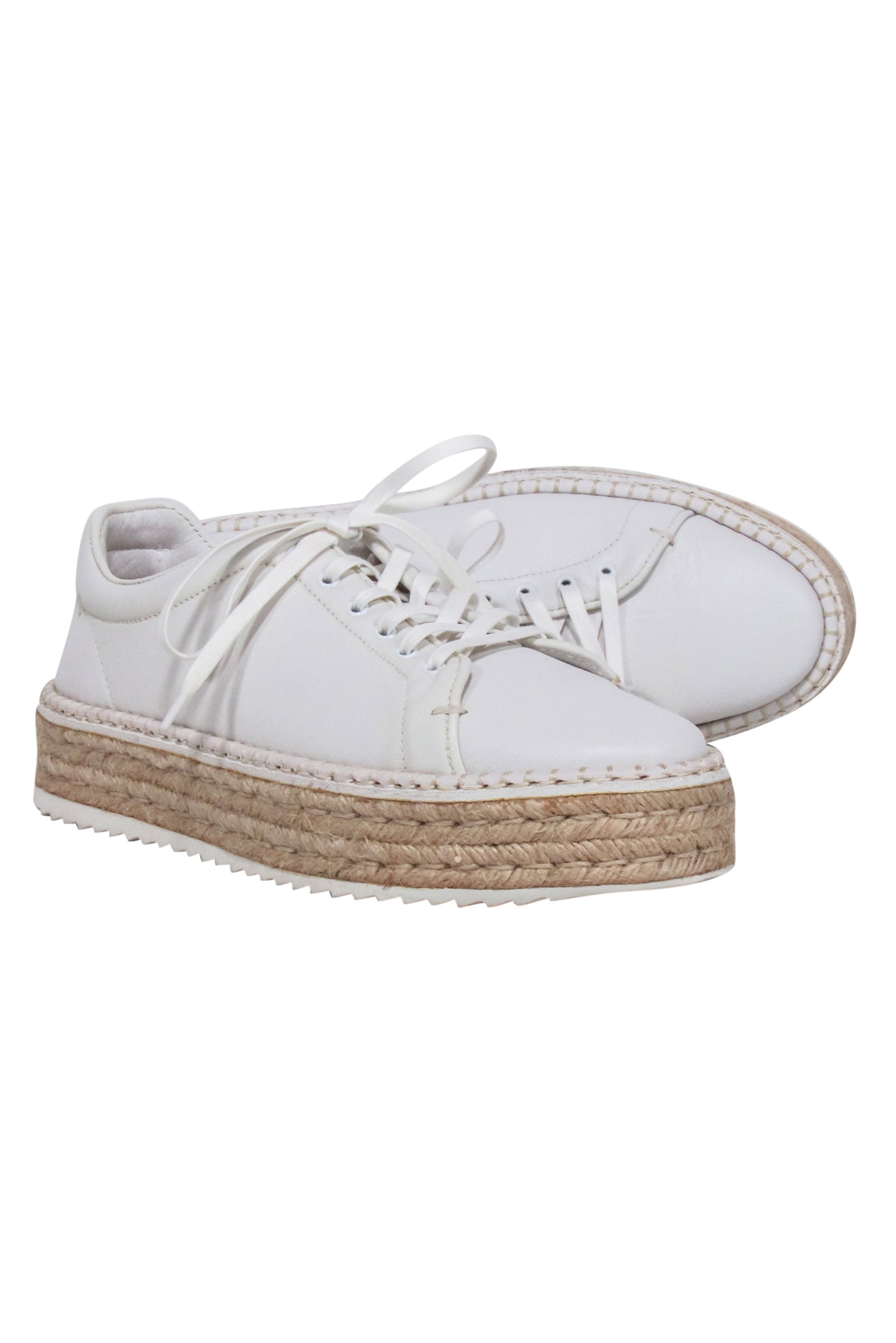 Rag & Bone - Stunning White Espadrille Lace - Up Sneakers in Size 10