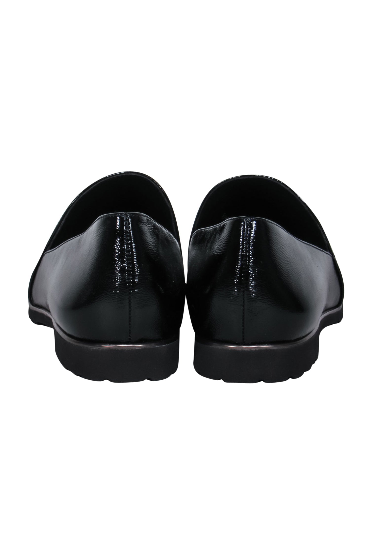 Paul Green Black Patent Leather Loafers - Size 10.5: A Timeless Office Essential