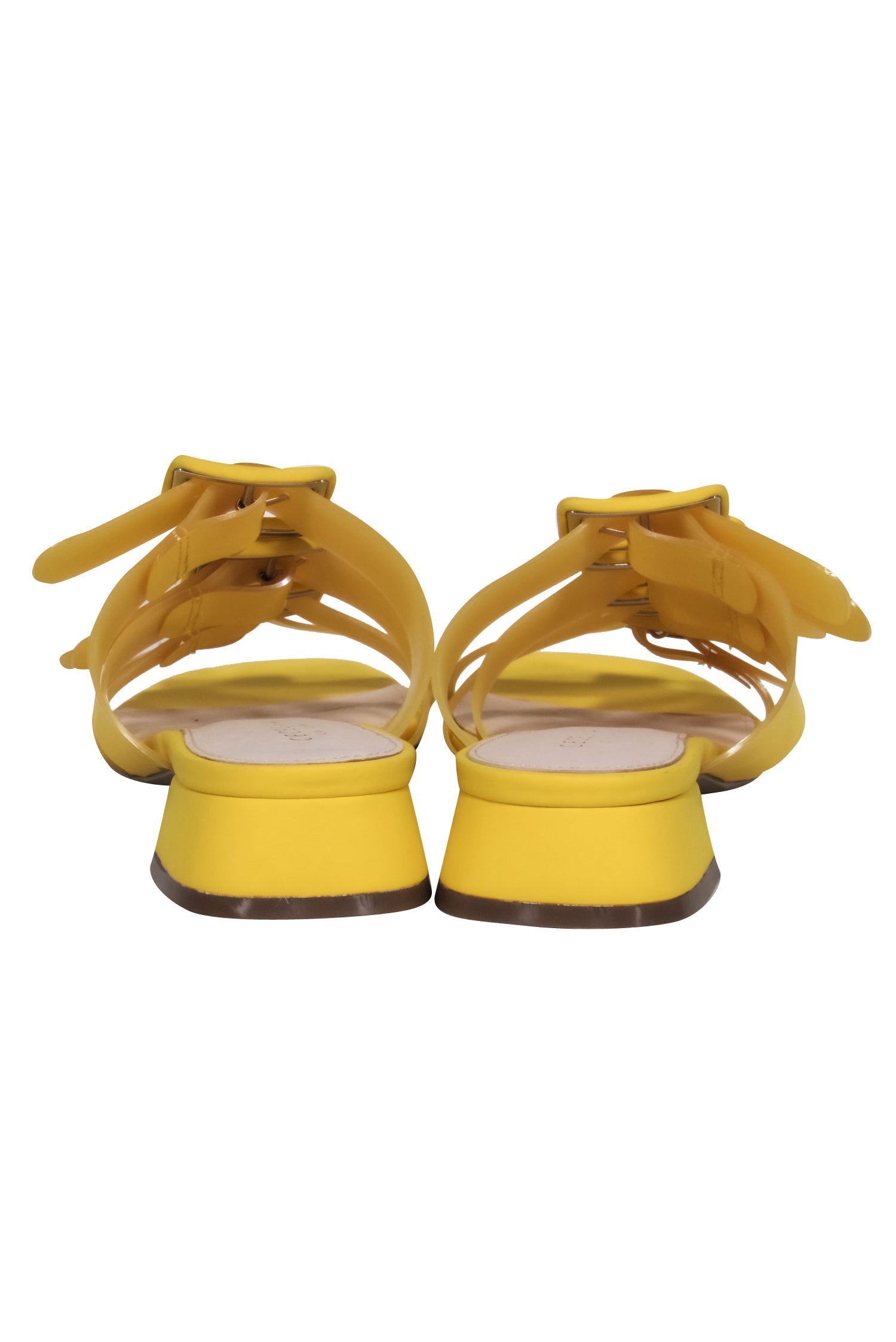 Cecelia New York - Gorgeous Yellow Leather Strappy Lexington Sandals in Size 8.5