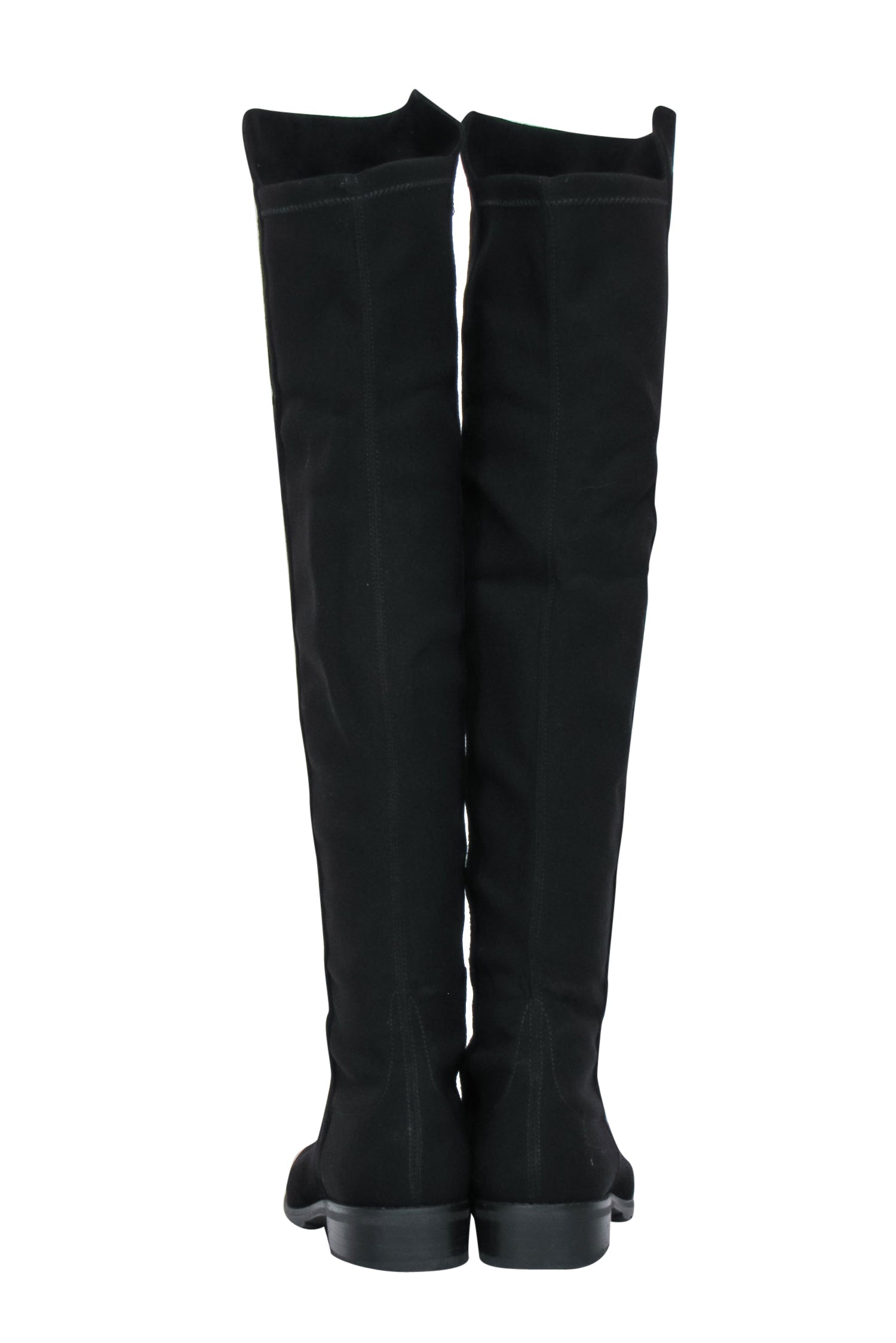 Stuart Weitzman Black Suede Over-the-Knee Boots - Size 7 - Fall Fashion Must-Have