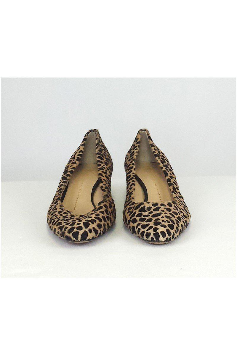 Giuseppe Zanotti - Stunning Brown Pony Hair Leopard Print Shoes, Size 9