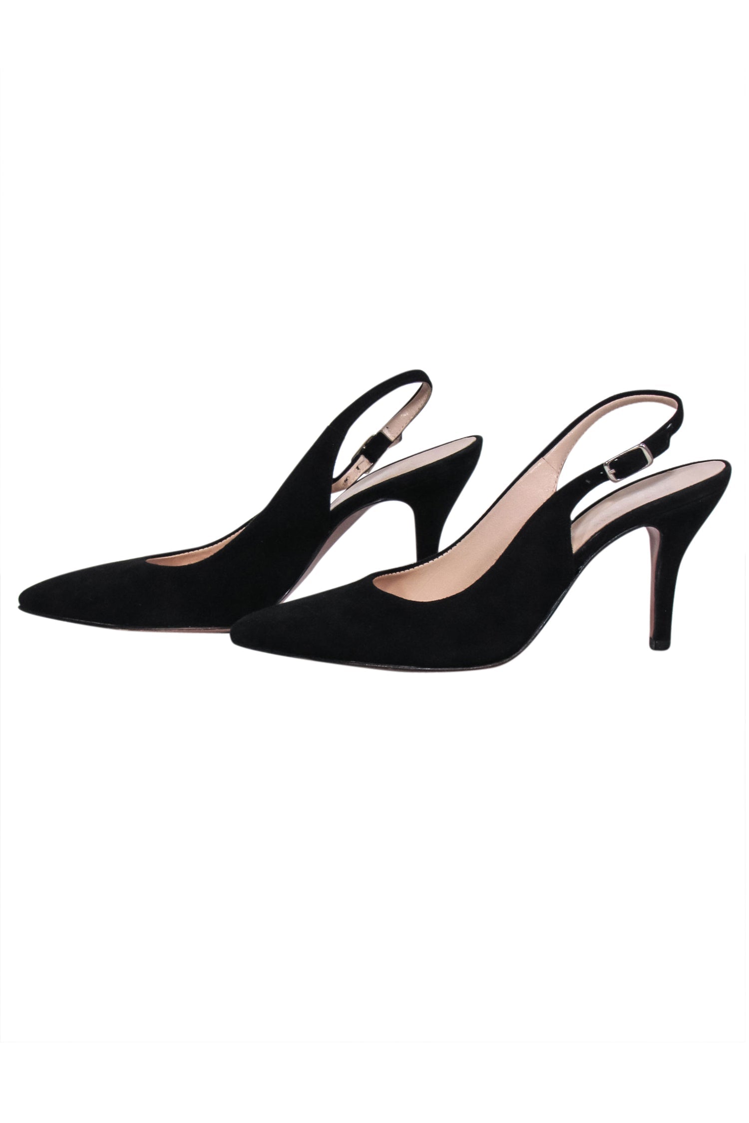 Barney's New York - Stunning Black Sling Back Pumps in Size 6.5