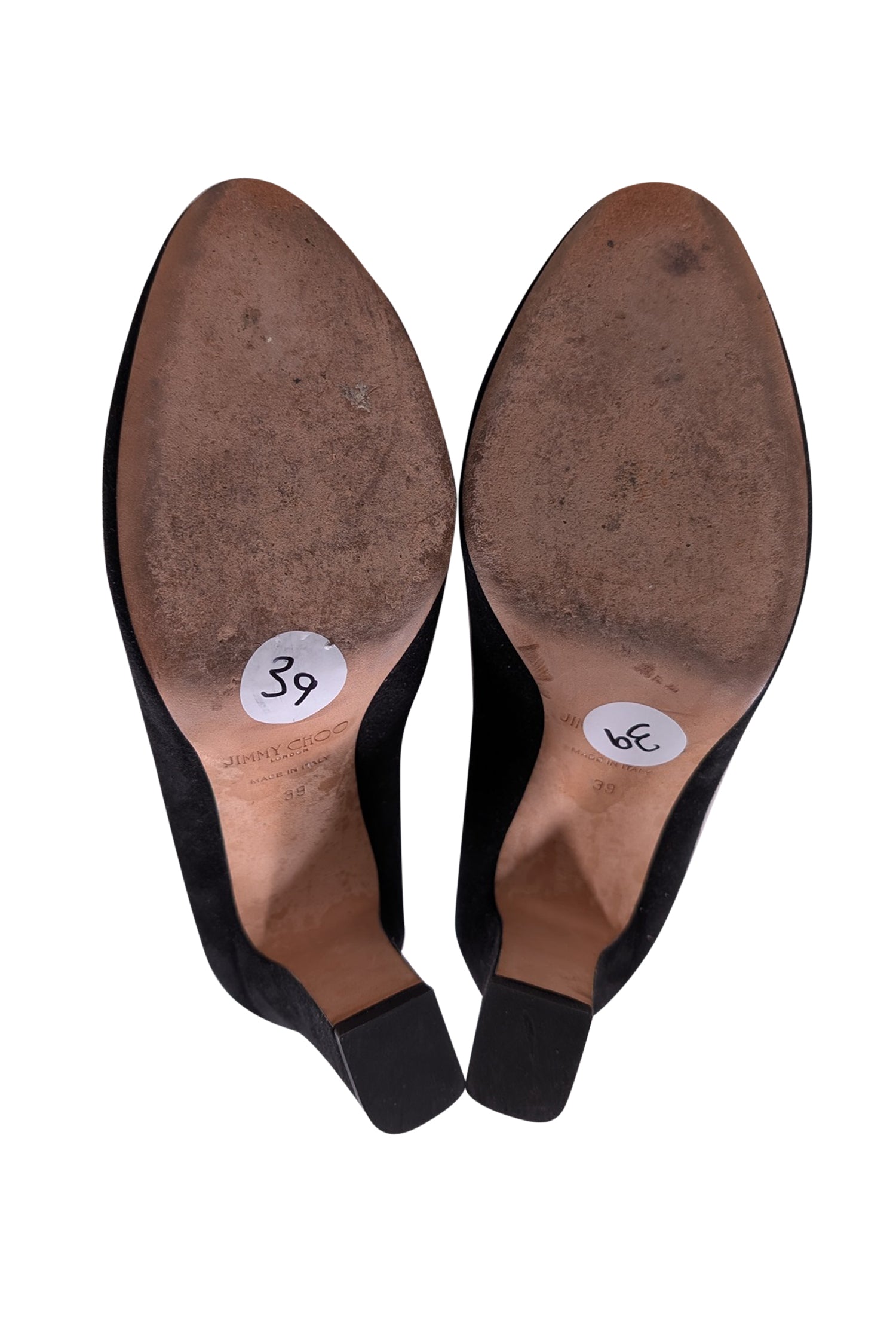 Jimmy Choo Black Suede Heels - Size 9: Elevate Your Style!