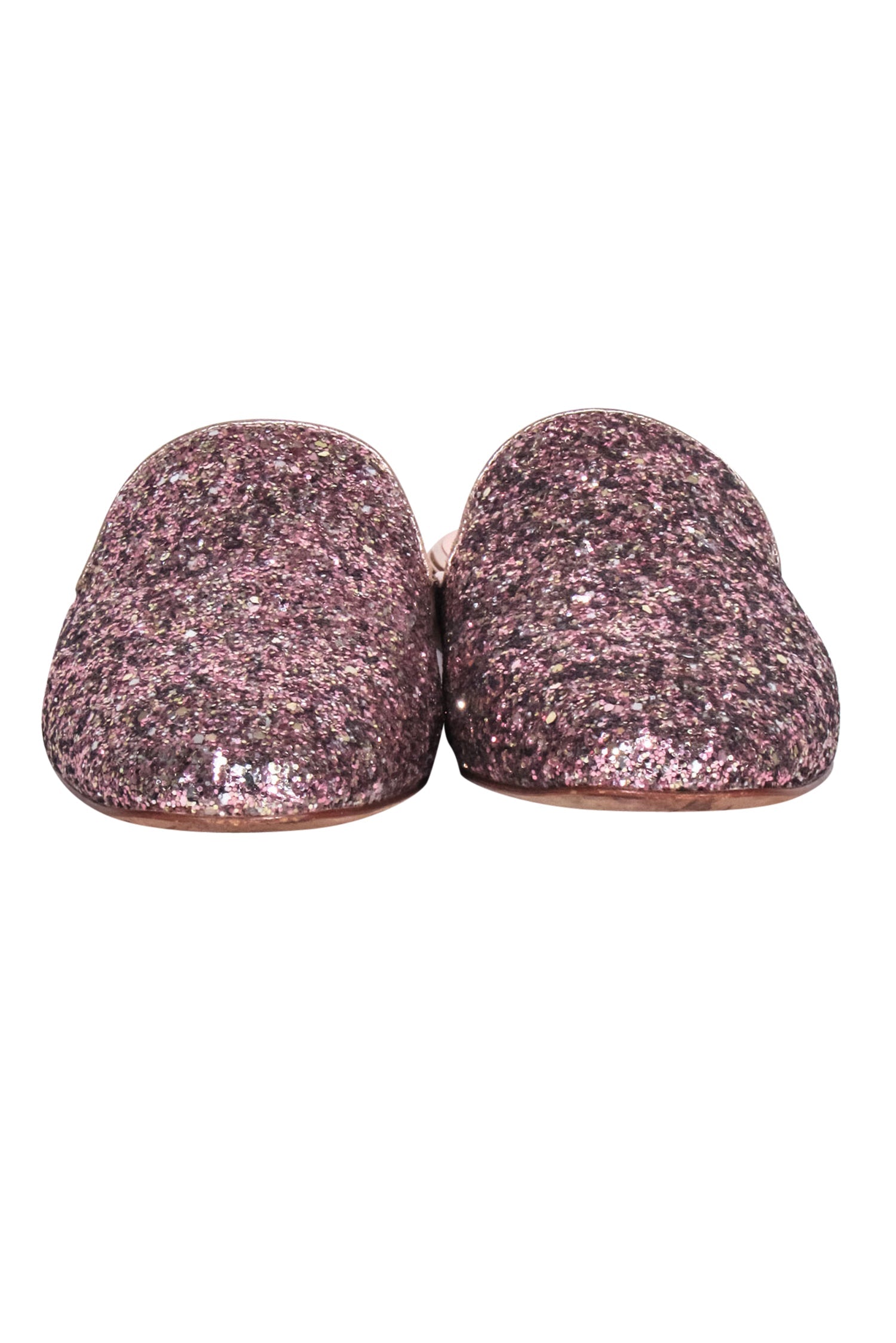 Kate Spade Pink Glittery Mule Flats - Size 8: A Sparkling Fashion Must-Have