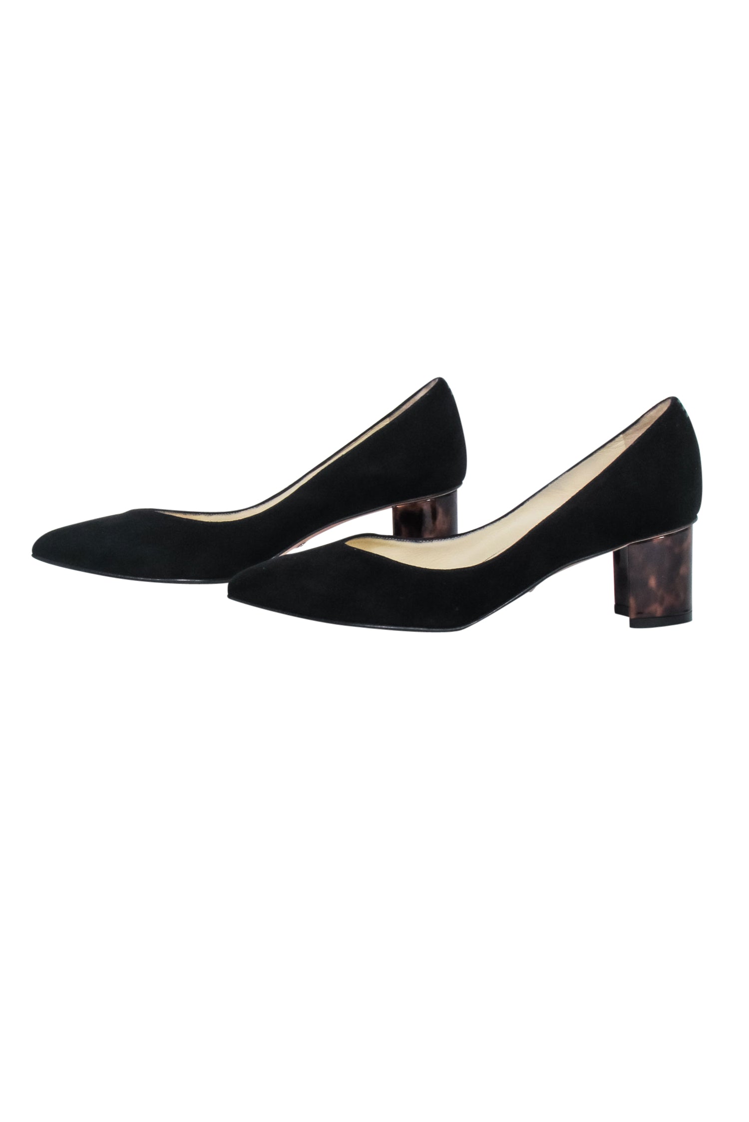 Sarah Flint Black Suede Low Pumps - Size 6: Chic and Professional!