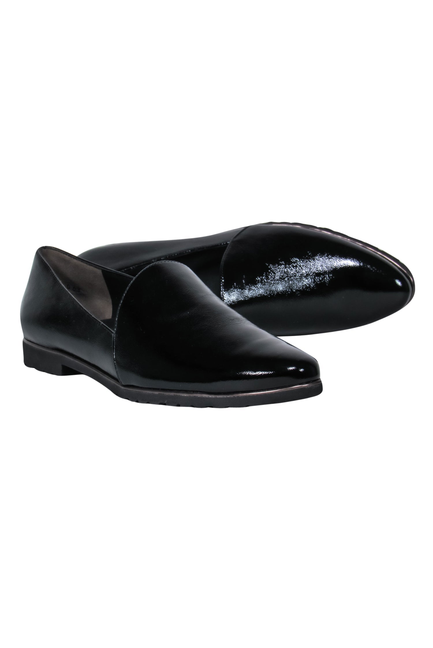 Paul Green Black Patent Leather Loafers - Size 10.5: A Timeless Office Essential