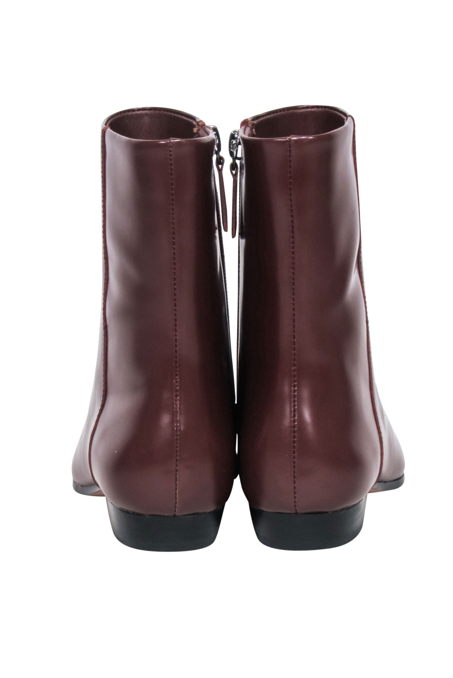J.Crew Cognac Tan Leather Short Boots - Size 6