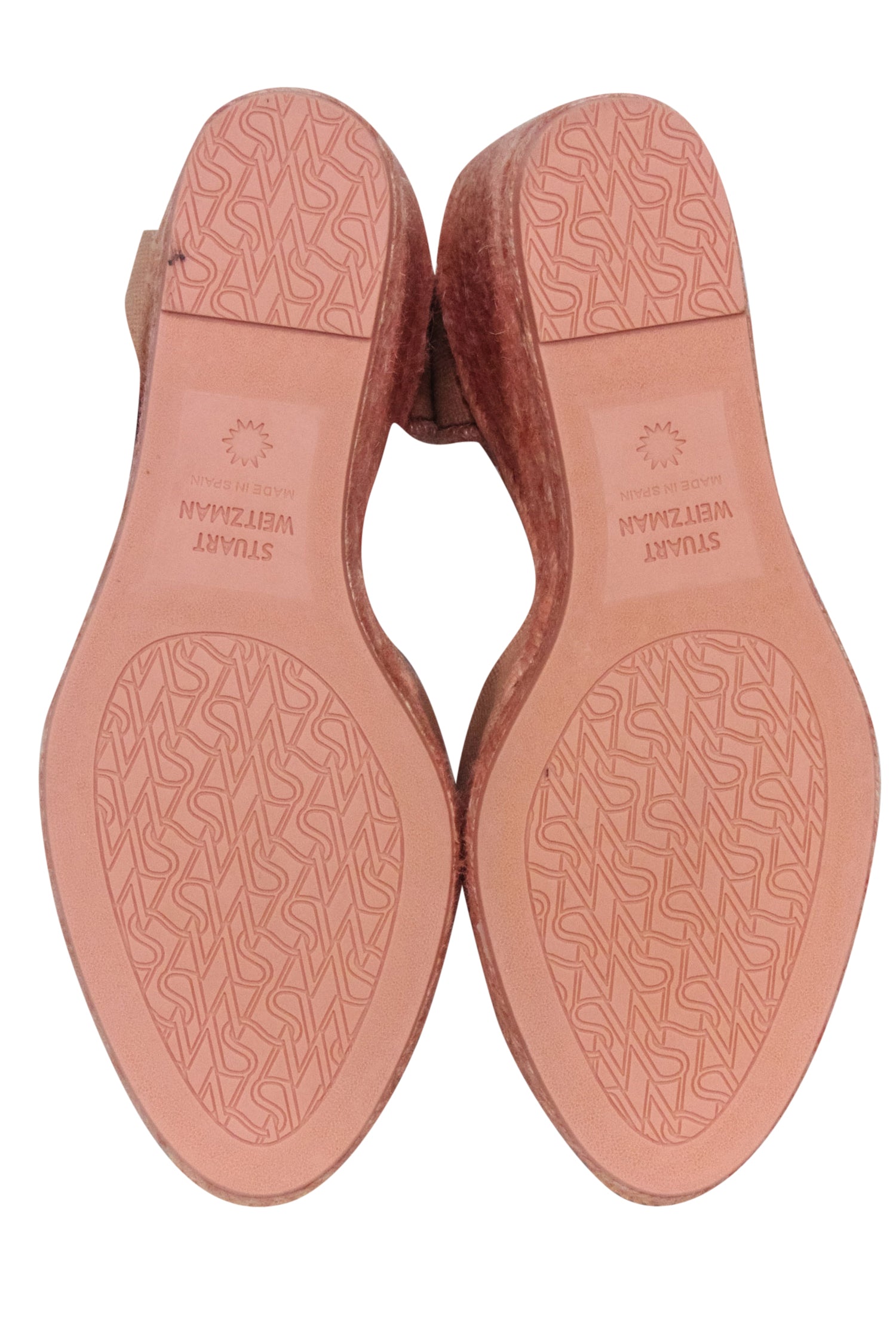 Stuart Weitzman Pink Marguerita Espadrille Wedges - Size 5.5: A Summer Fashion Must-Have!